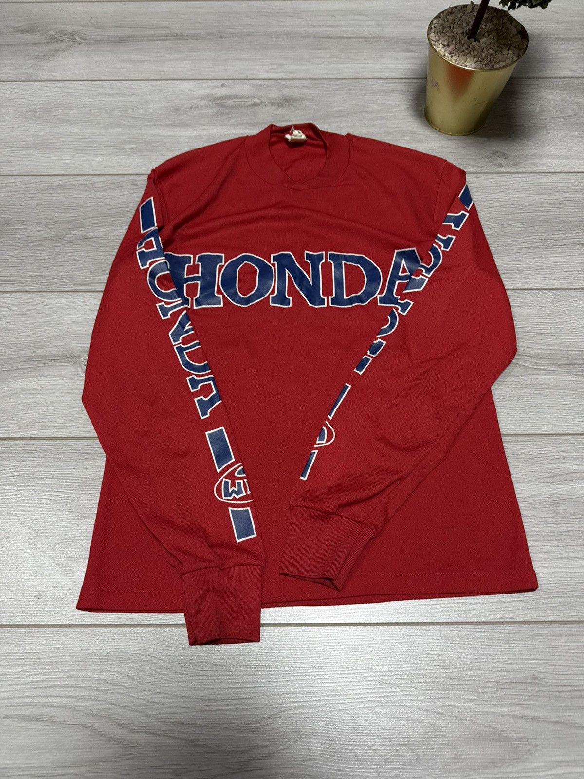 Honda Honda made in France racing long sleeve big logo Size US M / EU 48-50 / 2 - 7 Thumbnail
