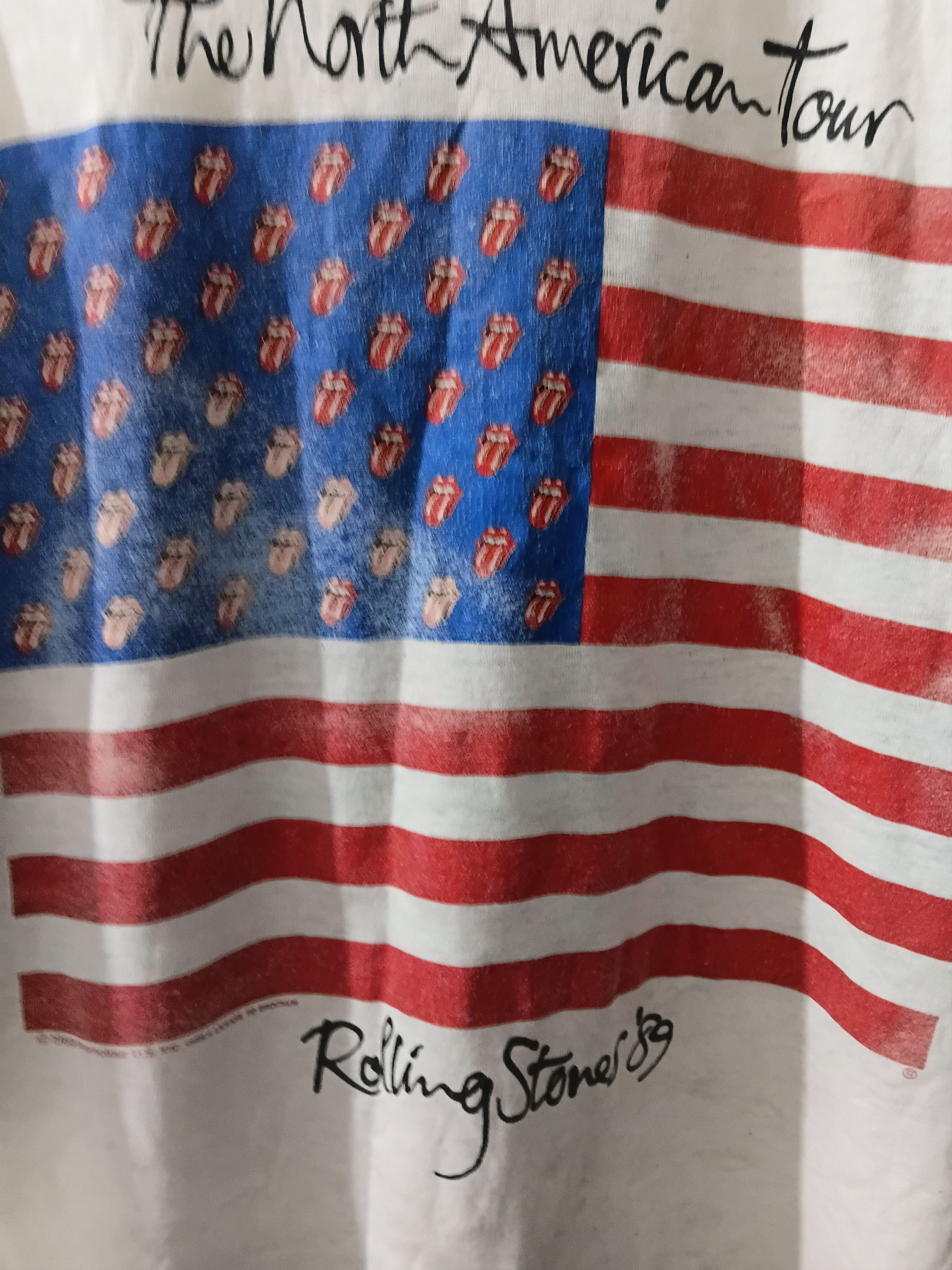 Vintage Rare x rolling stones x bandtees x vintage Size US M / EU 48-50 / 2 - 4 Thumbnail