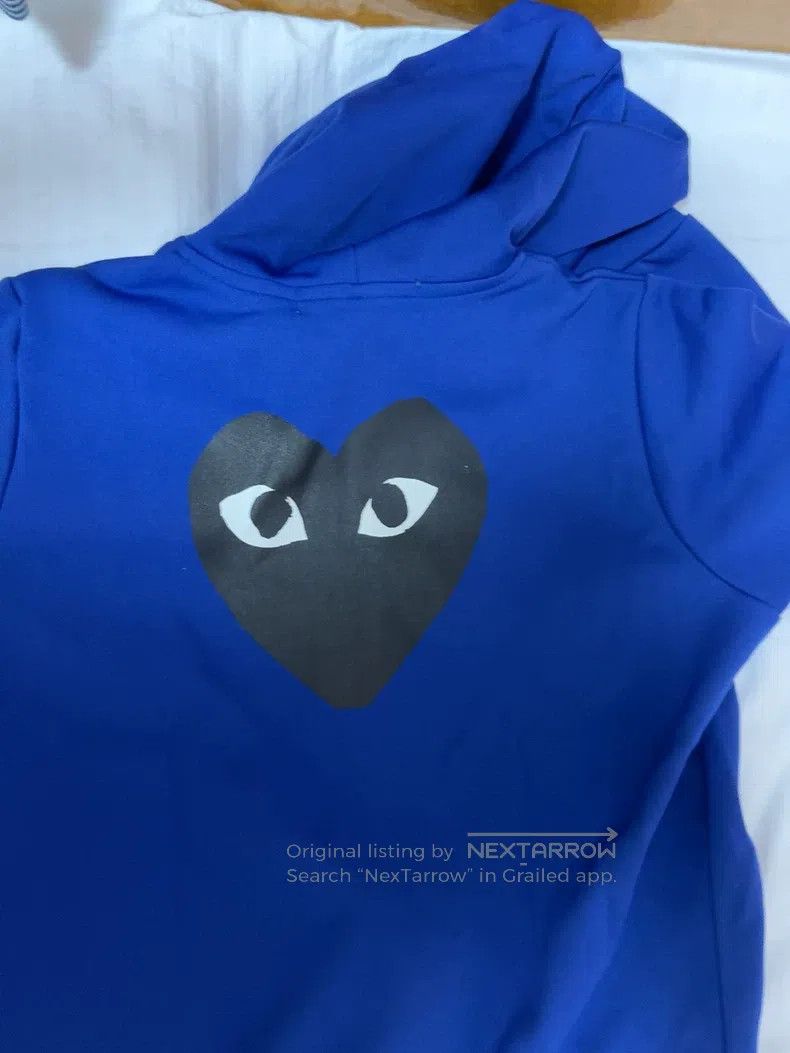 Comme des Garcons Comme Des Garcons Blue Women's Sweatshirt Size L / US 10 / IT 46 - 4 Thumbnail