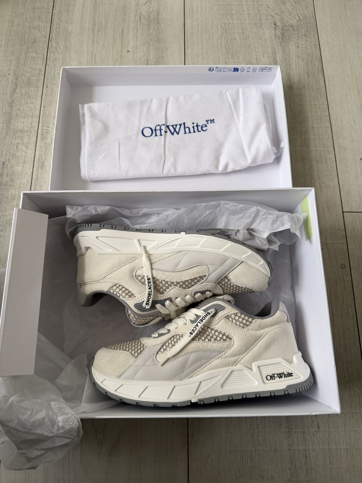 Off-White Off White Kick Off Angora Size US 8 / IT 38 - 1 Thumbnail