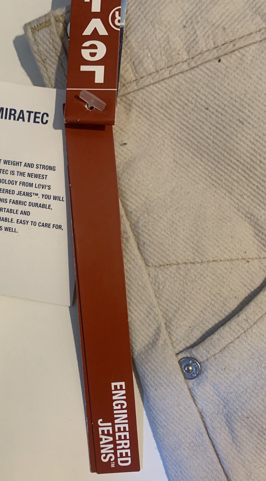 Levi's NWT Levi’s Miratec Jeans 36x30 Size US 36 / EU 52 - 5 Thumbnail
