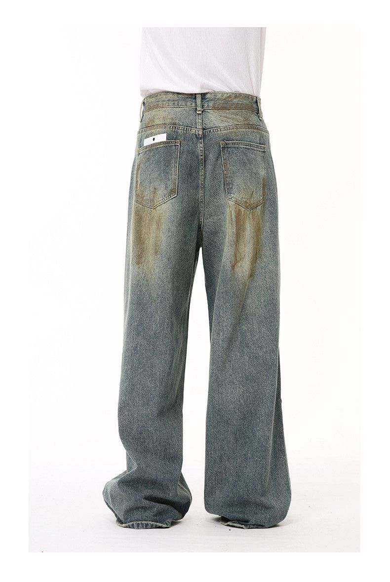 Vintage Worn Out Hole Distressed Jeans Size US 33 - 3 Thumbnail