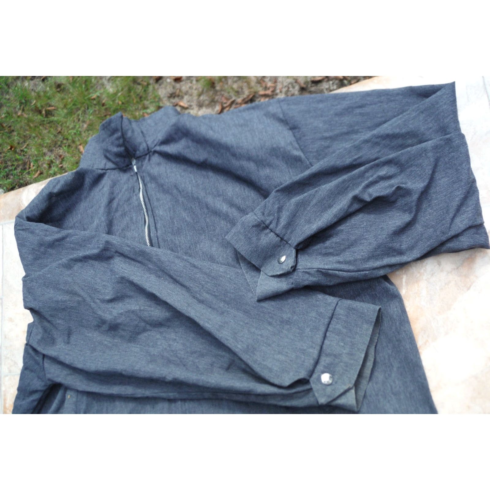 Vintage VINTAGE Men's 3XL Work Jacket Full Zip Lined Cotton USA Made Rockabilly Chest 58" Size US XXL / EU 58 / 5 - 5 Thumbnail