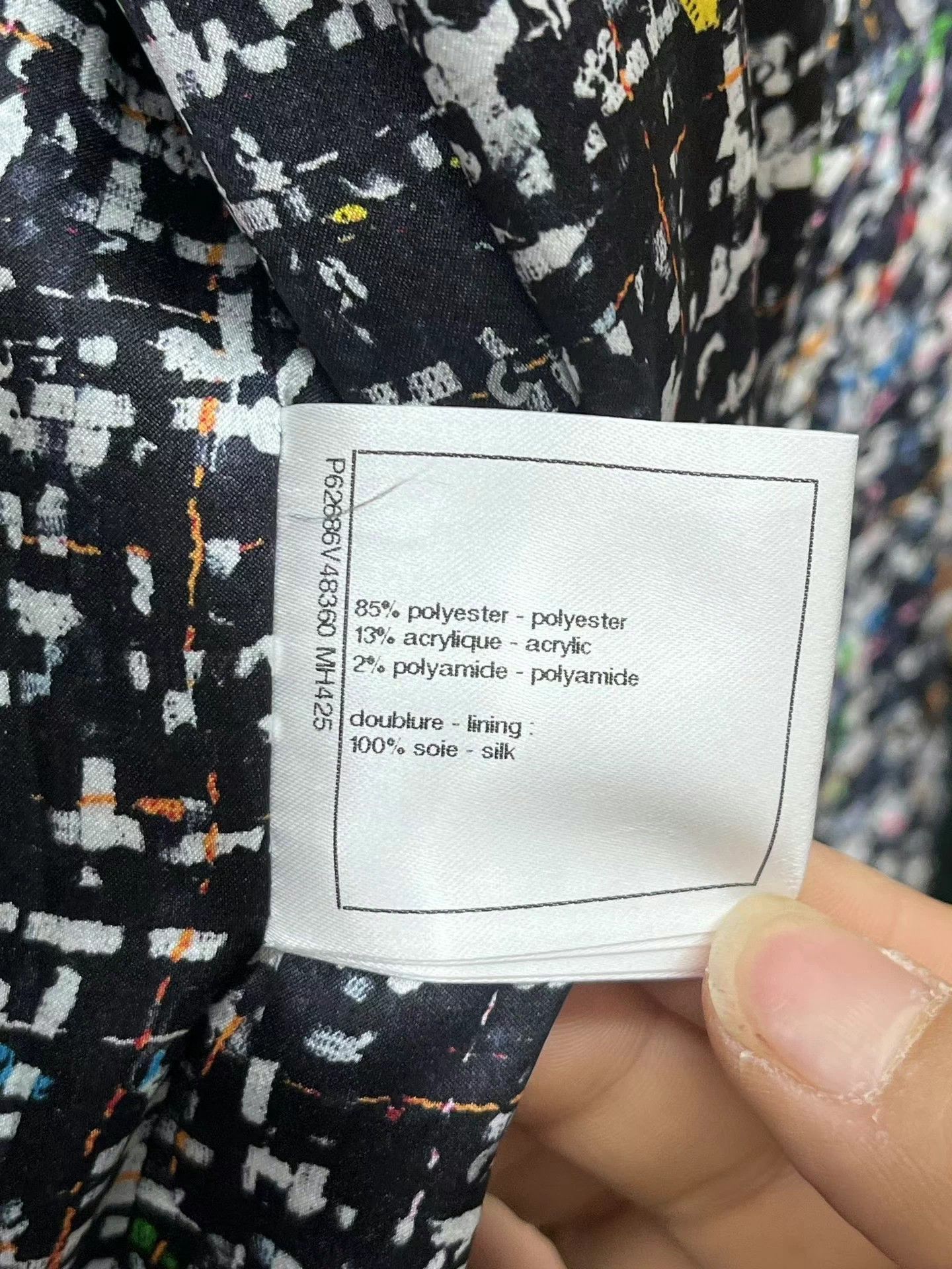 Chanel Chanel woven tweed jacket, heavy sequined weave Size XS / US 0-2 / IT 36-38 - 8 Thumbnail