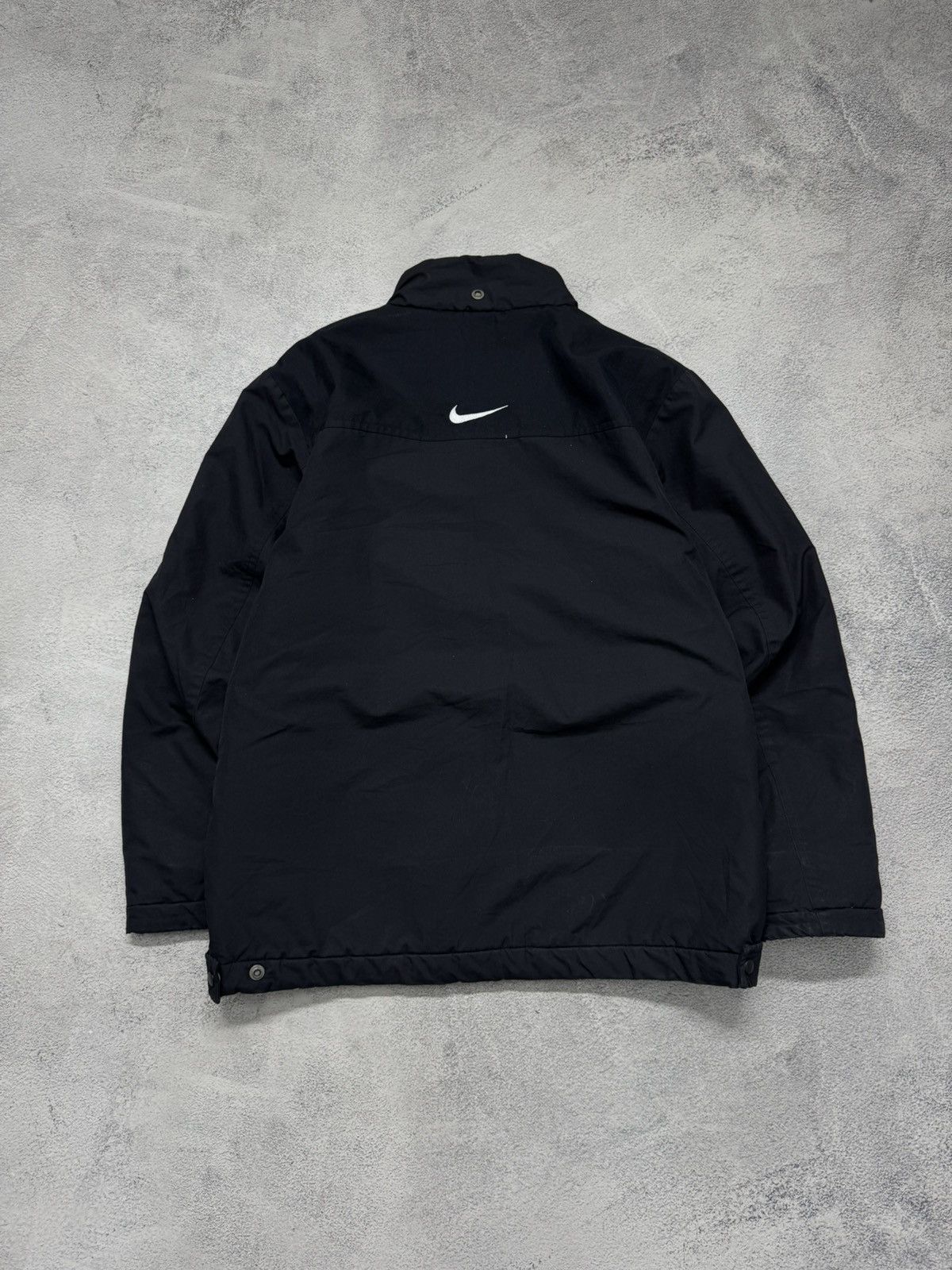 Nike Vintage Y2k Nike Nylon Swoosh Jacket 00’s Size US S / EU 44-46 / 1 - 4 Thumbnail