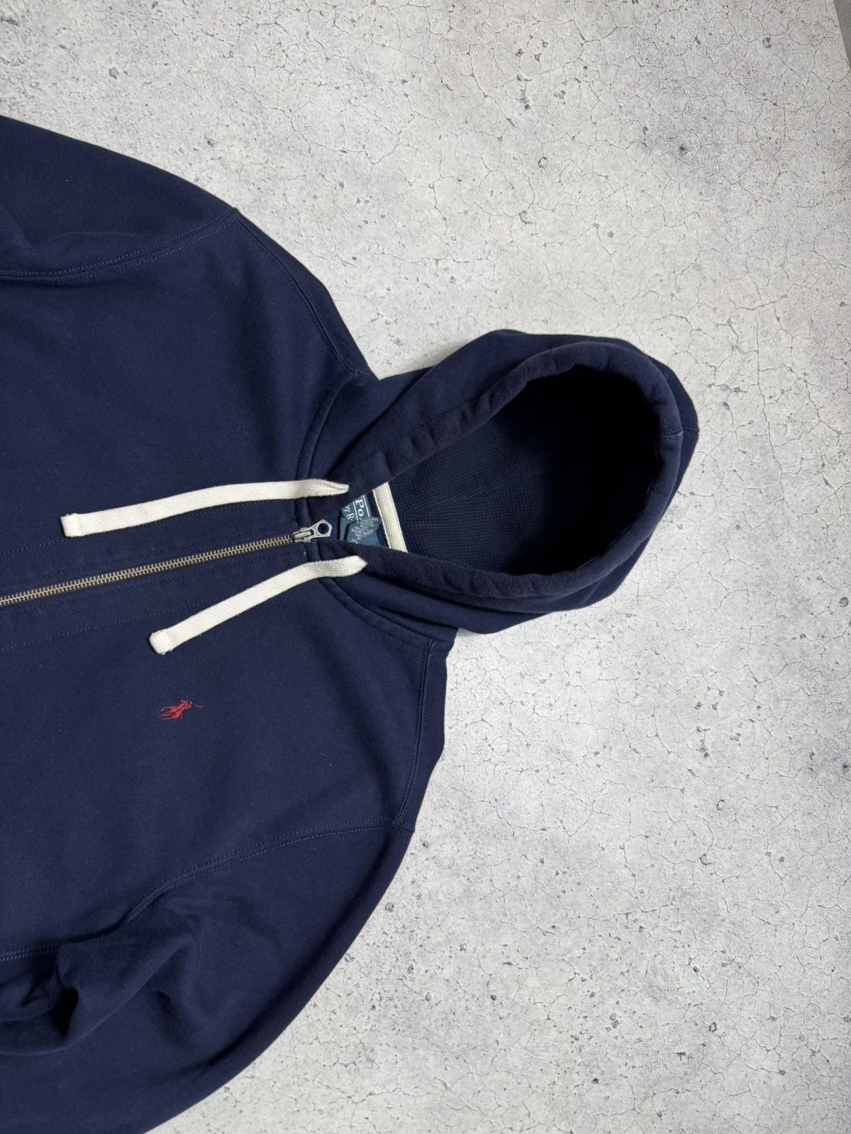 Polo Ralph Lauren × Ralph Lauren × Vintage Polo Ralph Lauren Zip Hoodie Hype Old Money Y2K Vintage Size US XL / EU 56 / 4 - 5 Thumbnail