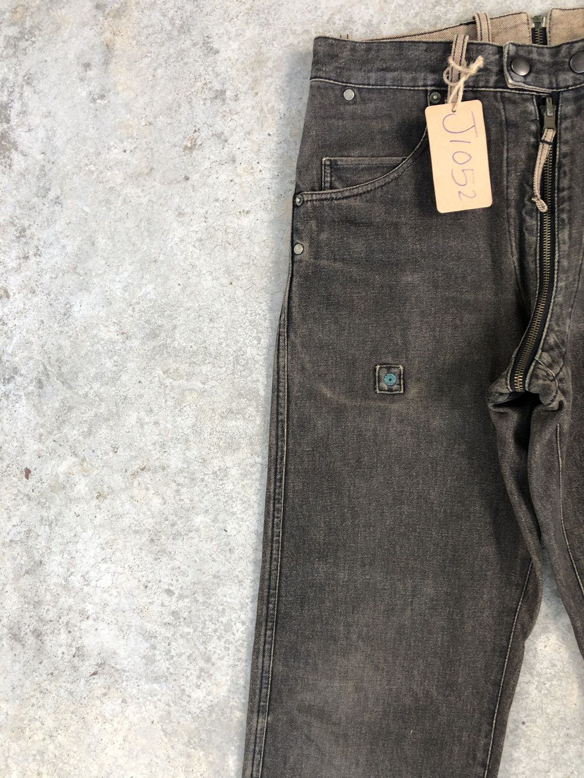 PPFM Rare PPFM Reversible Archive Distressed Jeans Size US 31 - 4 Thumbnail