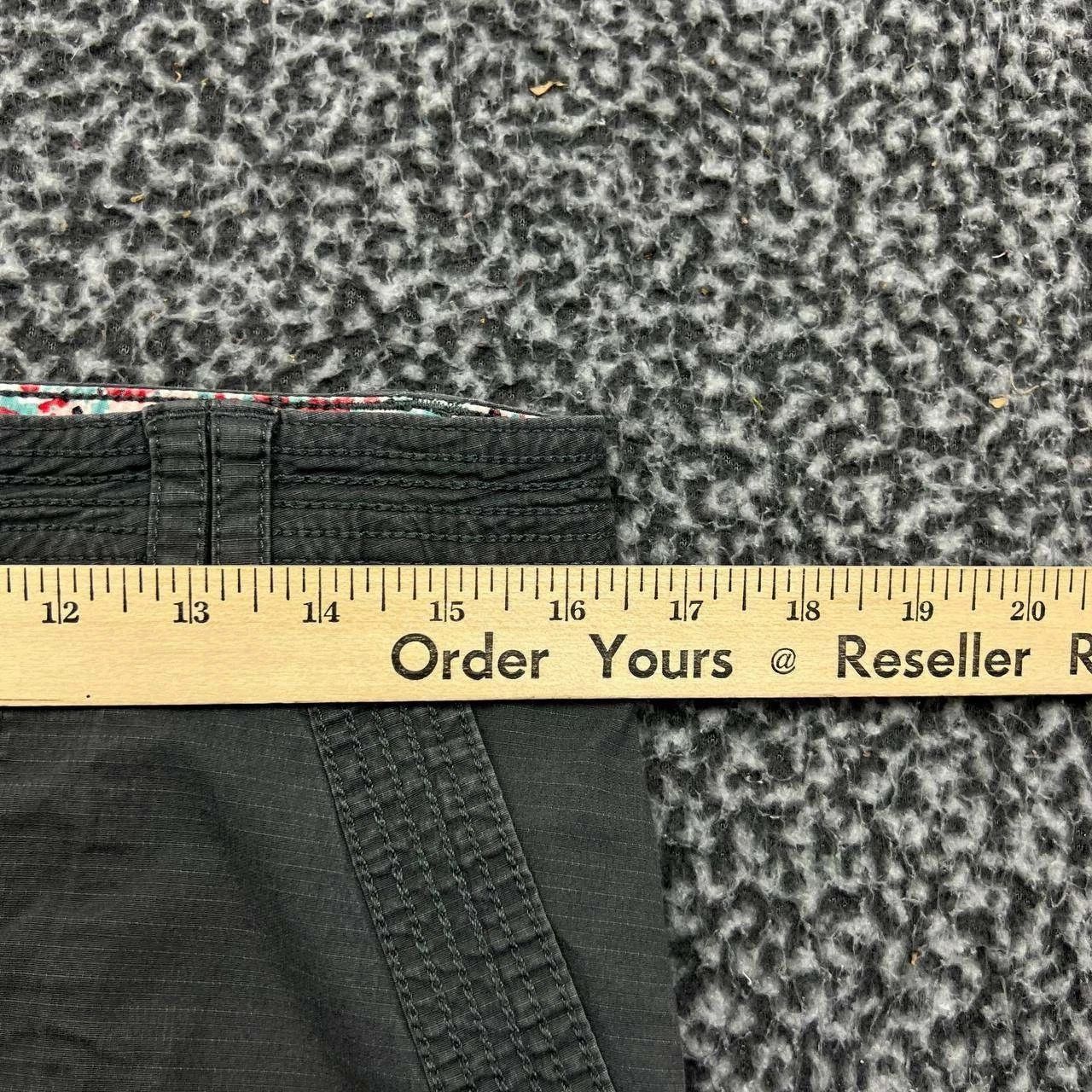 Orvis Orvis Crop Pants Women 8 Gray Chino Straight Pockets 33x25 Size 33" - 6 Thumbnail