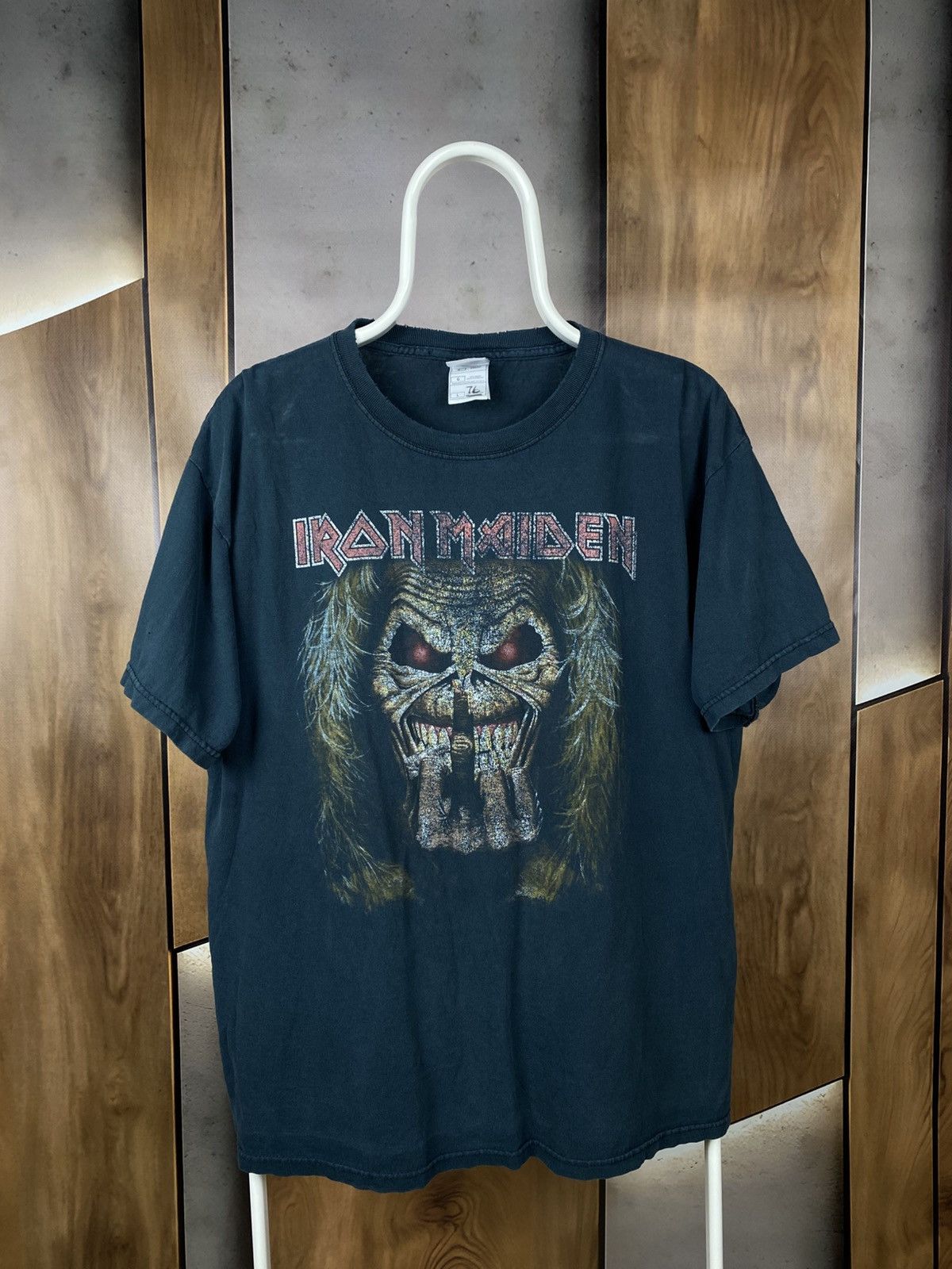 Iron Maiden Vintage 90s Iron Maiden Don't Walk Graphic Tee | Grailed