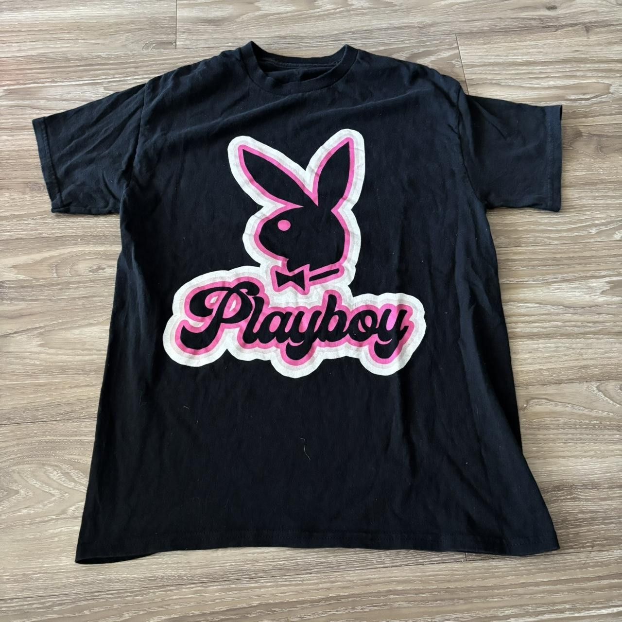 Playboy Crazy Vintage Y2K/2000s Black Playboy Streetwear Graphic Tee! Size S Size US S / EU 44-46 / 1 - 1 Thumbnail