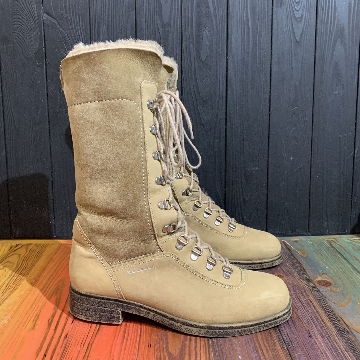 Genuine Leather Kandahar Switzerland Women’s Leather Boots Size 7, 26 cm Size US 9.5 / IT 39.5 - 2 Thumbnail