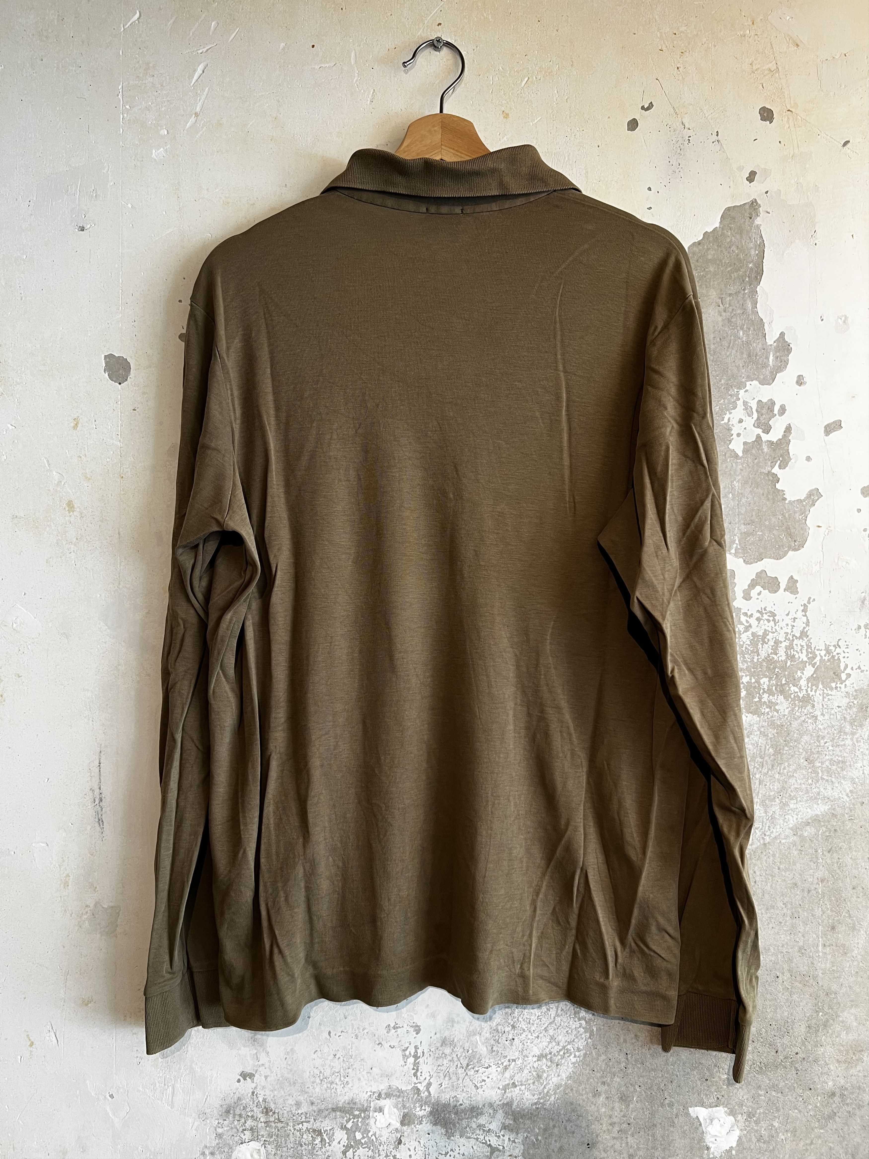 Hugo Boss Hugo Boss Longsleeve Khaki Brown Size US M / EU 48-50 / 2 - 2 Thumbnail