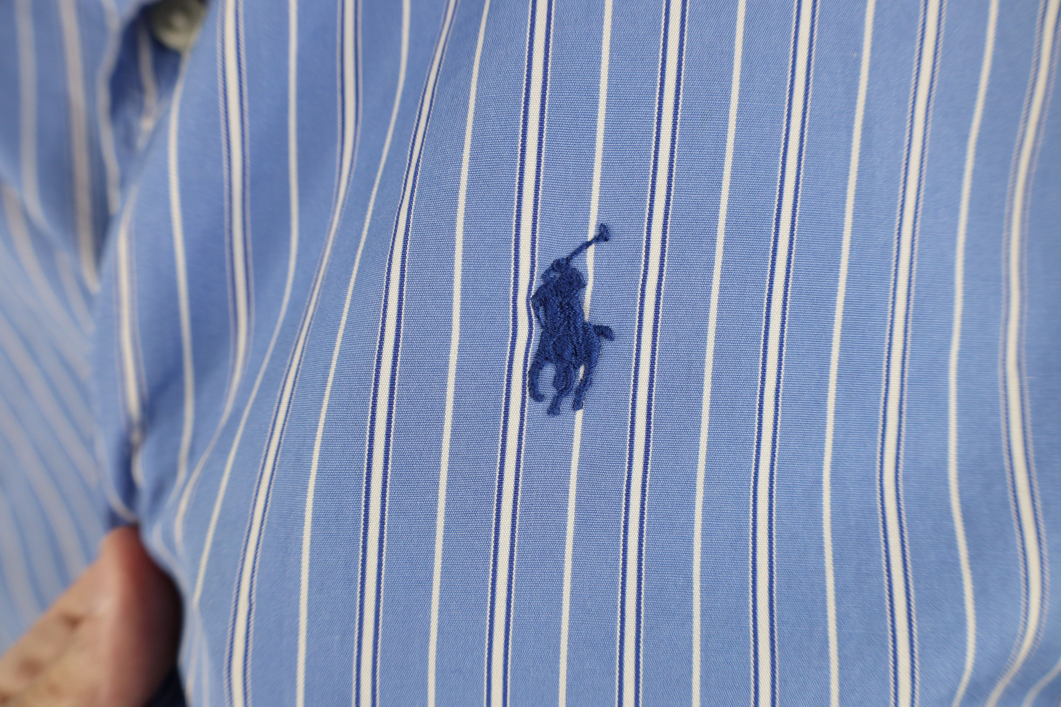 Polo Ralph Lauren Vintage 90s Ralph Lauren Fit Striped Button Down Shirt Size US L / EU 52-54 / 3 - 4 Thumbnail