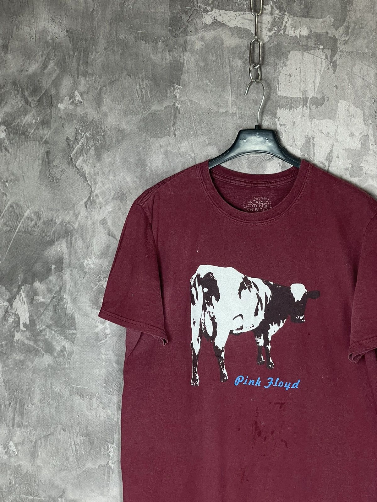 Band Tees × Pink Floyd × Vintage Vintage 2000 Pink Floyd COW tee distressed Size US S / EU 44-46 / 1 - 4 Thumbnail