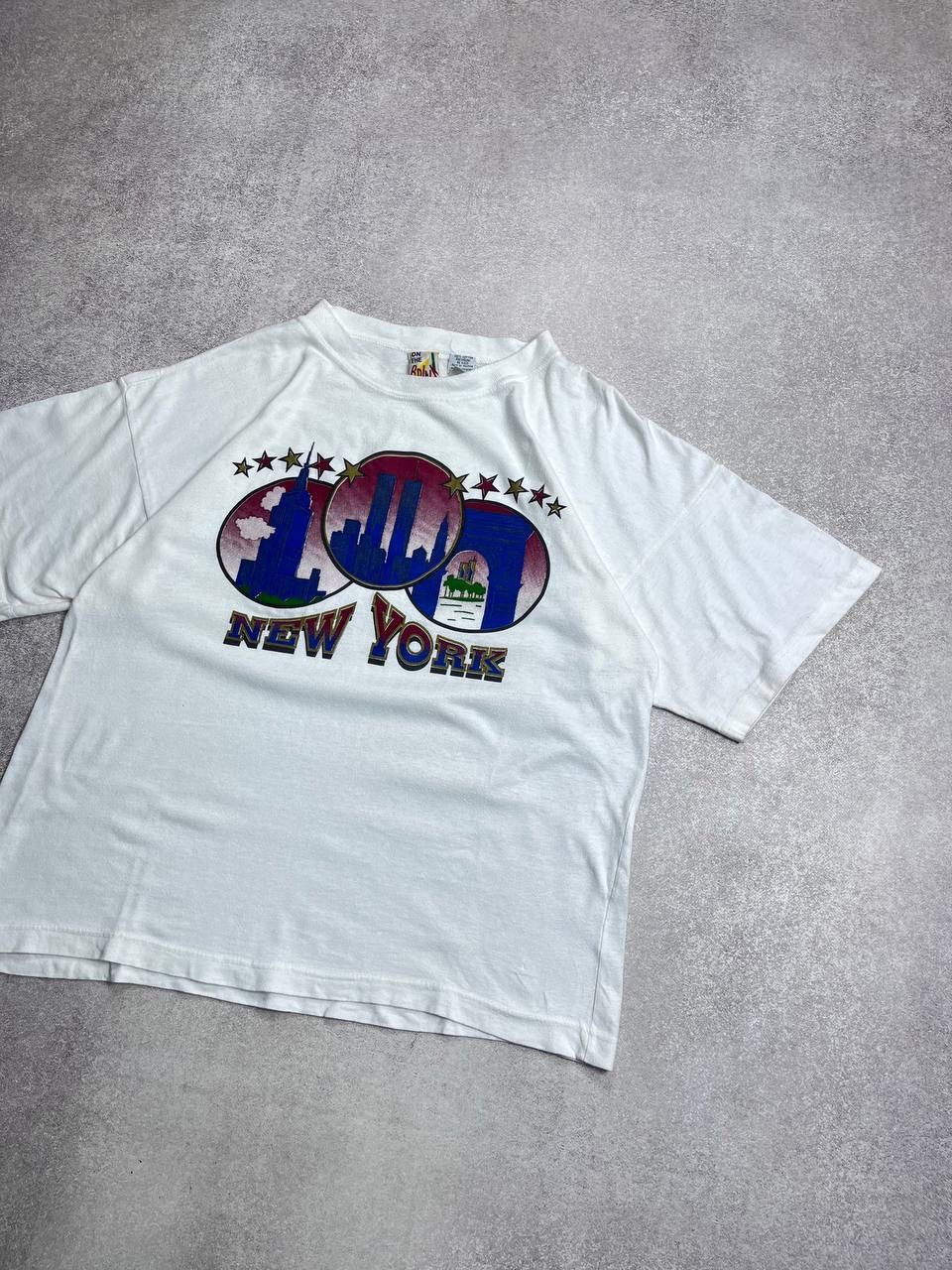 Vintage VINTAGE 90’s NEW YORK BOXY GRAPHIC T-SHIRT XL Size US XL / EU 56 / 4 - 2 Thumbnail