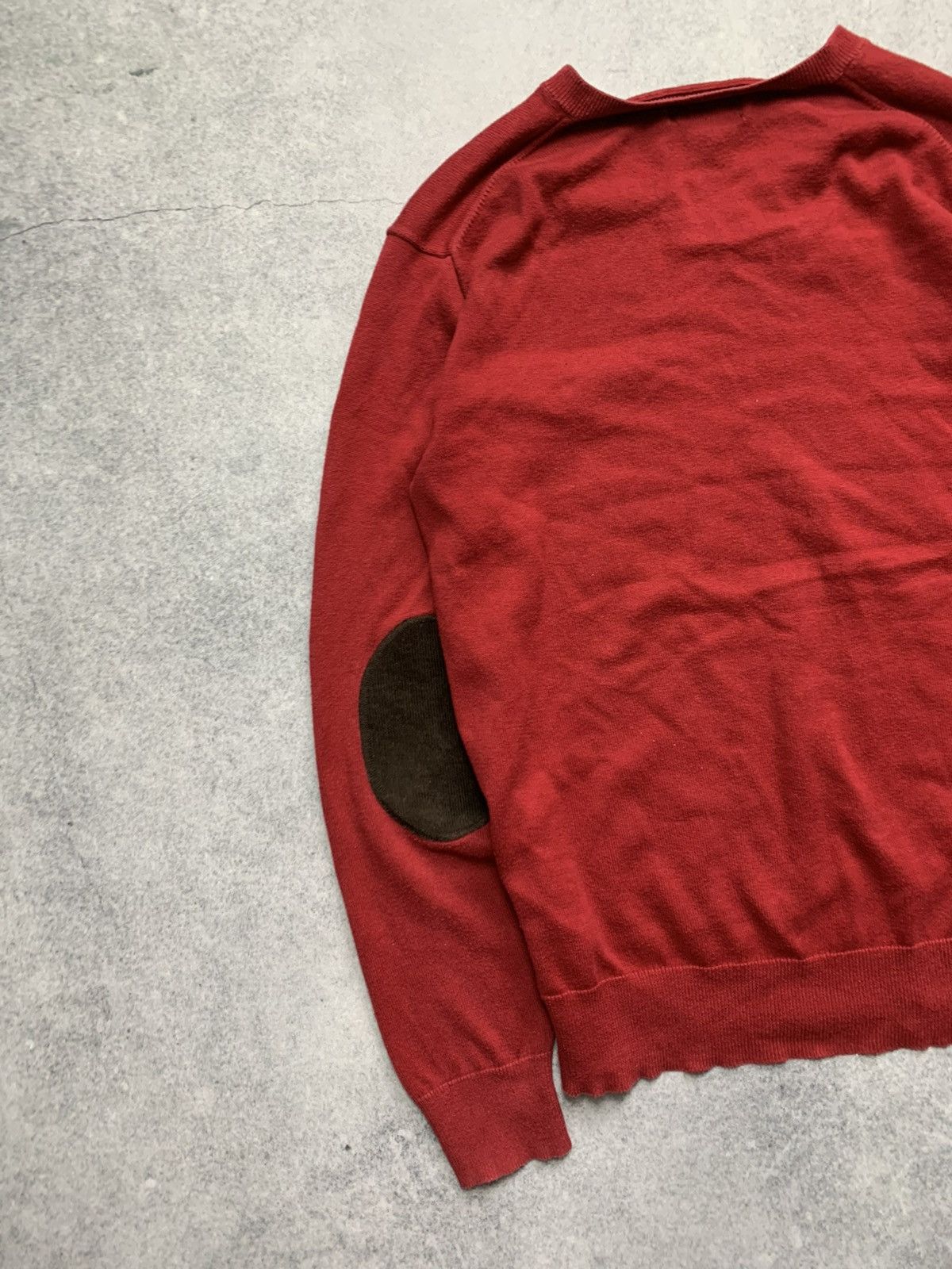 Ralph Lauren Vintage Polo Ralph Lauren Red Knitted OldMoney Sweater Size US XL / EU 56 / 4 - 7 Thumbnail