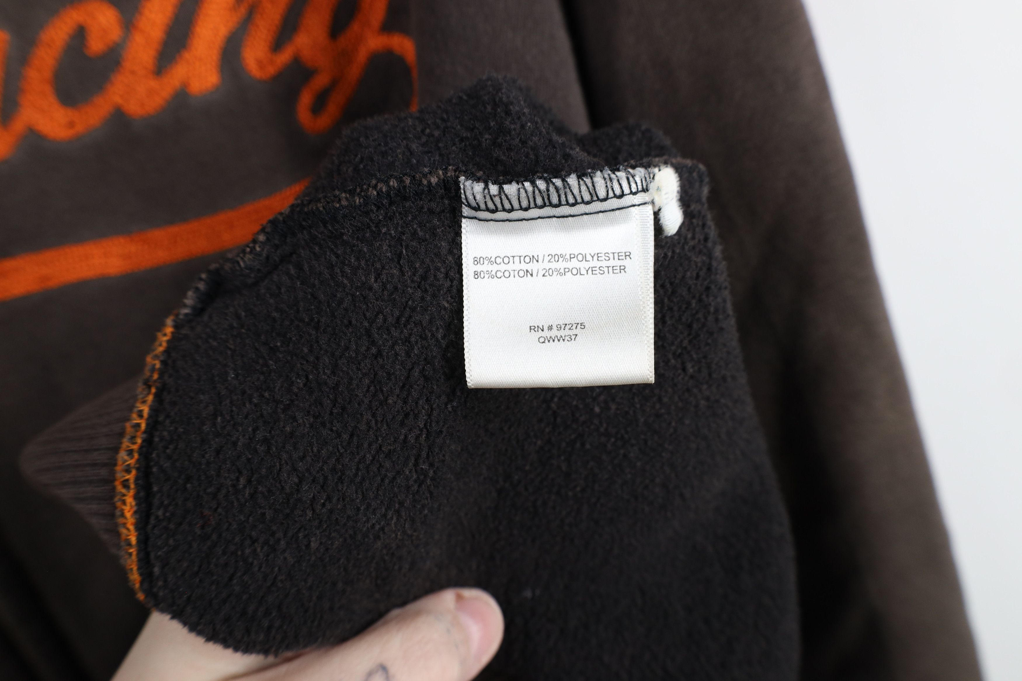 Fox Racing Vintage Fox Racing Spell Out Chain Stitch Full Zip Hoodie Size US XL / EU 56 / 4 - 13 Thumbnail
