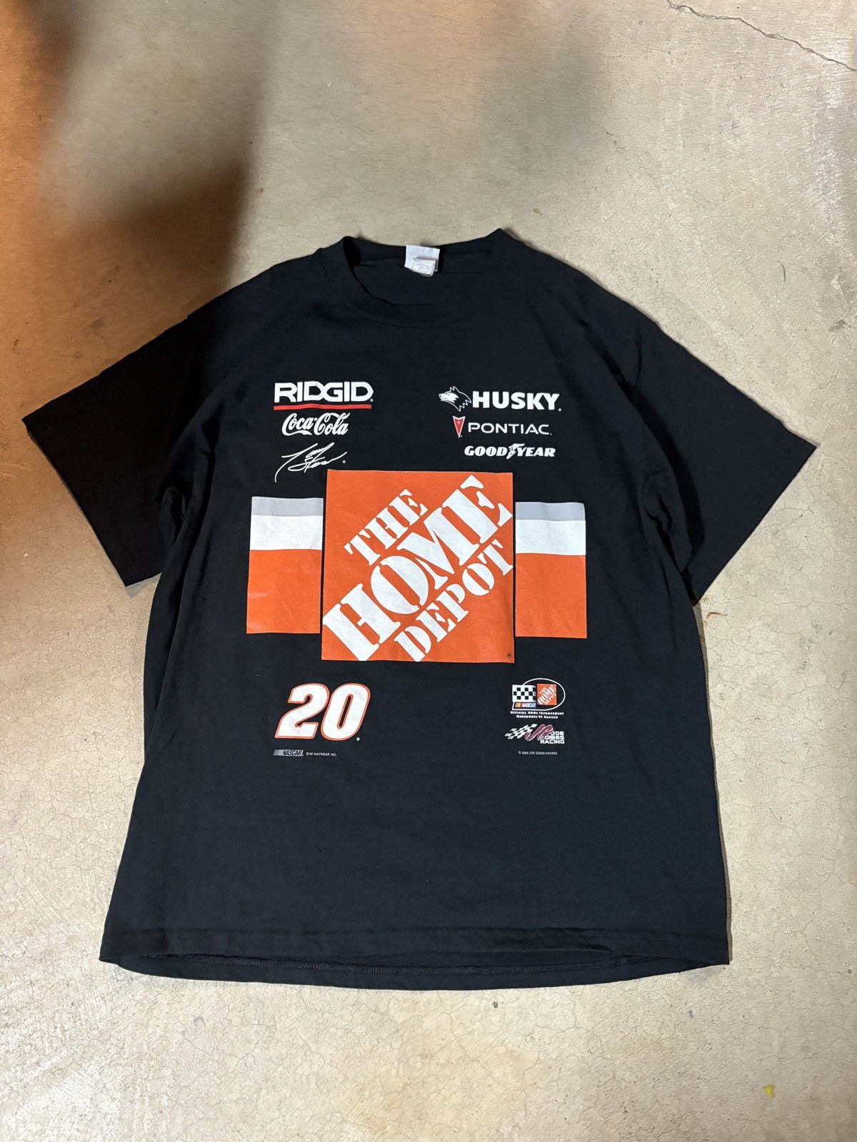 Chase Authentics VTG 00’s Chase Authentics Tony Stewart Nascar Tee T-shirt Size US XL / EU 56 / 4 - 1 Thumbnail