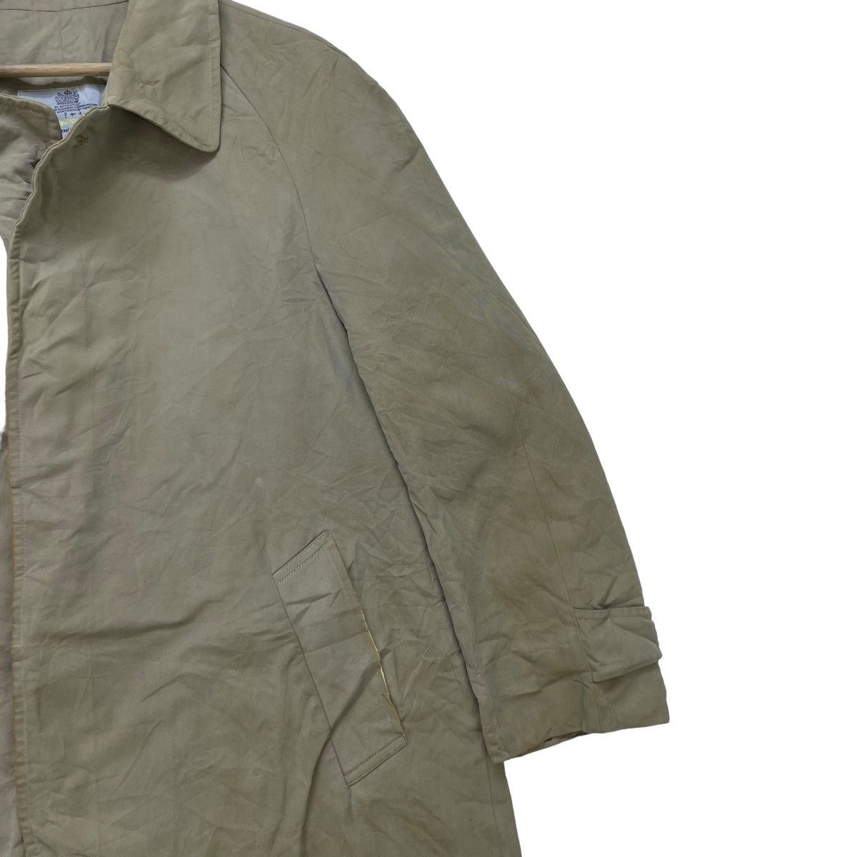 Aquascutum Vintage Distressed Aquascutum Trench Coat Jacket Size US S / EU 44-46 / 1 - 5 Thumbnail