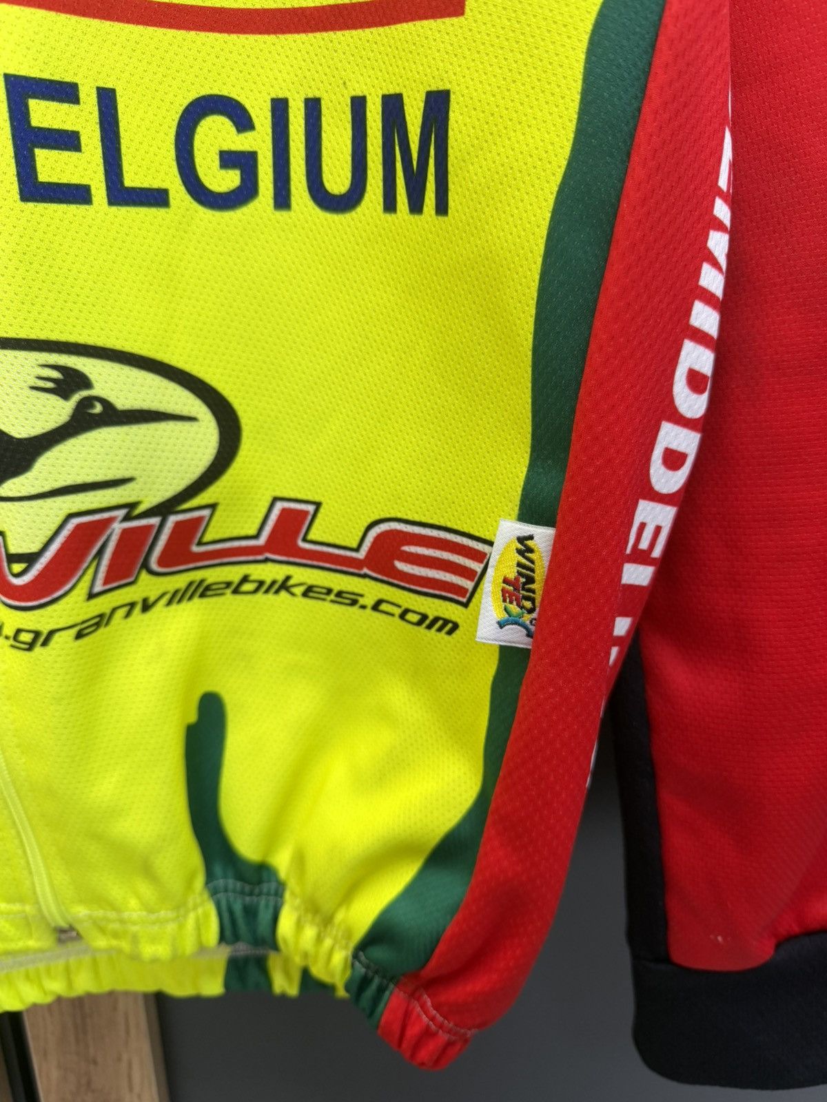 Vintage Vintage Deschacht Granville Cycling Jersey L/S Size L Size US L / EU 52-54 / 3 - 4 Thumbnail