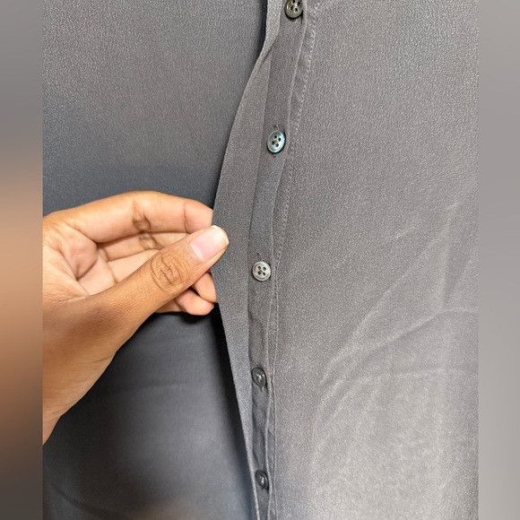 Joie Joie Sleeveless Blouse in Charcoal Gray - Size S Size S / US 4 / IT 40 - 5 Thumbnail