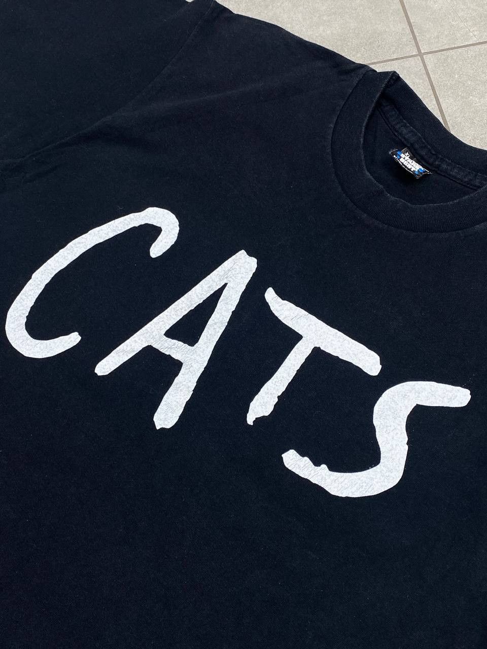 Band Tees Vintage Cats Musical Zurich Eye Back Print Promo T-Shirt Size US XL / EU 56 / 4 - 7 Thumbnail