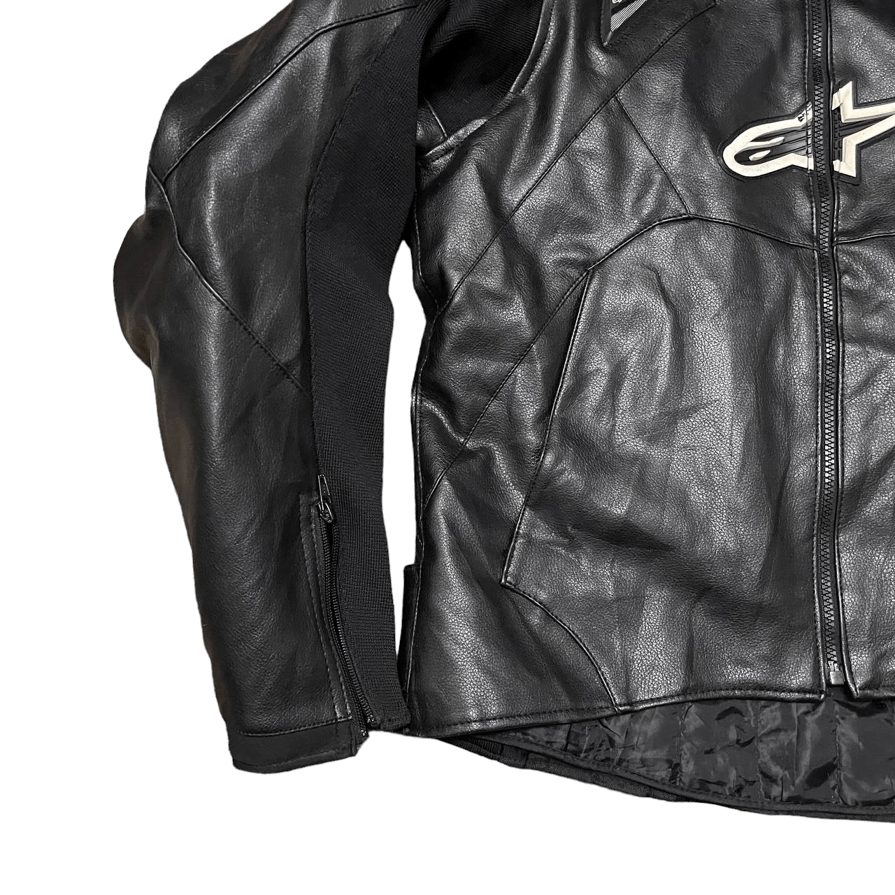 Alpinestars Vintage Alpinestars Motorcycle Racing Jacket With Padding Size US L / EU 52-54 / 3 - 3 Thumbnail