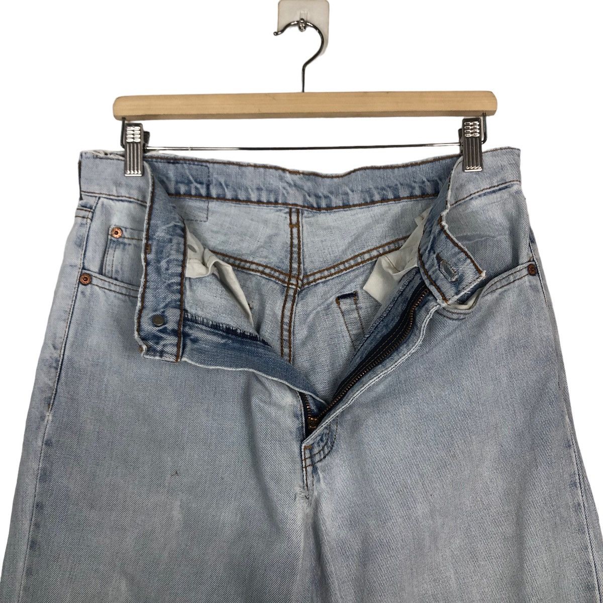 Levi's 🔥Vintage 359 Button Levi’s Jeans Denim Biker Wear Size US 32 / EU 48 - 13 Thumbnail