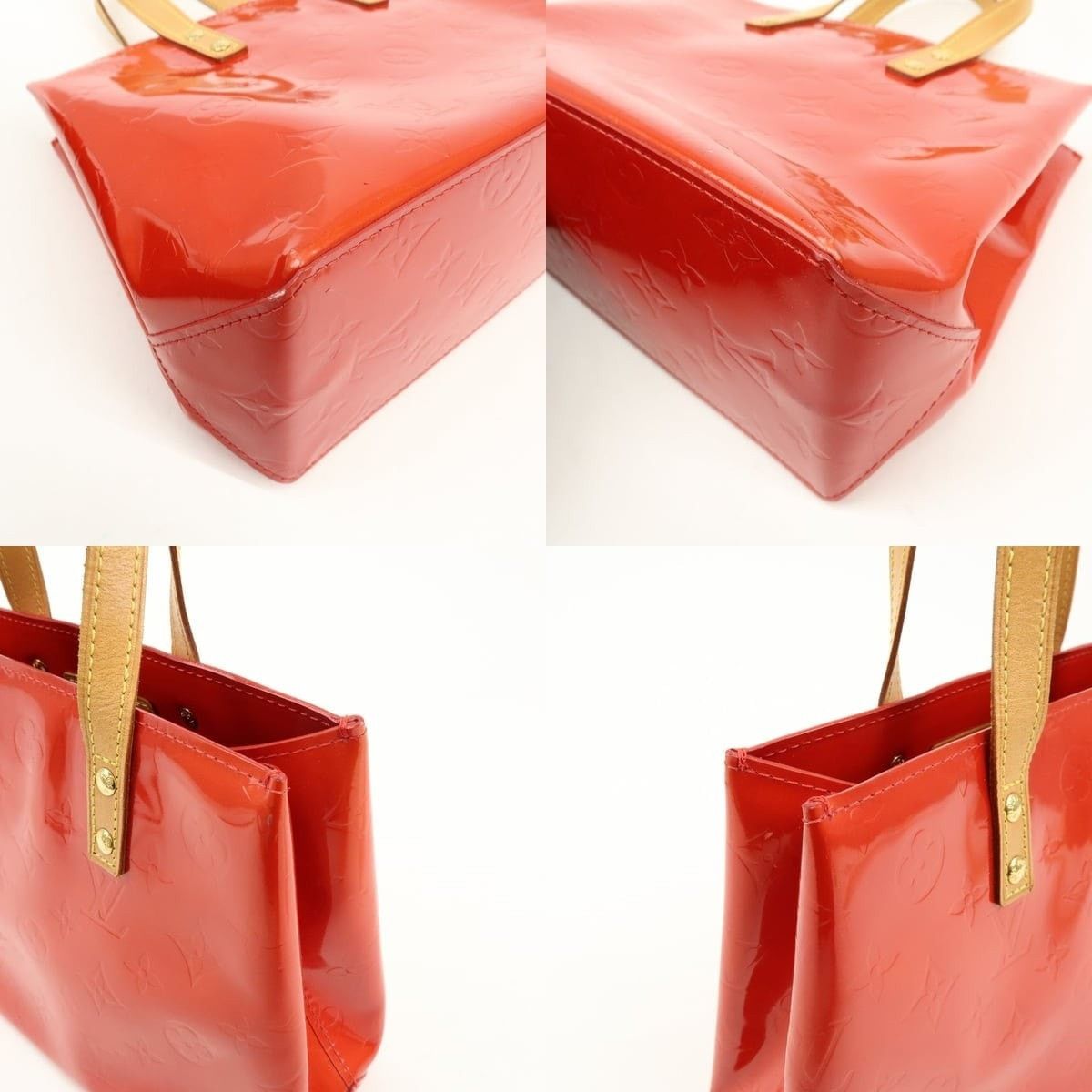 Louis Vuitton Louis Vuitton Monogram Vernis Lead PM Tote Orange Size ONE SIZE - 5 Thumbnail