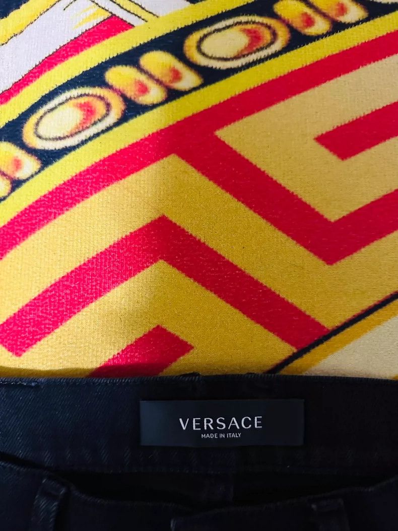 Versace Versace Indian leopard jeans Size 31" - 6 Thumbnail