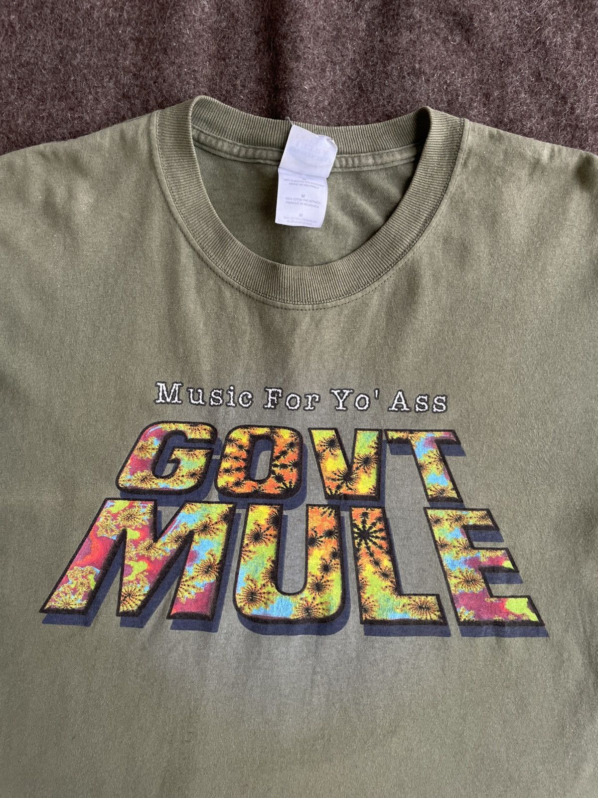 Band Tees × Gildan Govt Mule Merch T-Shirt Size US M / EU 48-50 / 2 - 3 Thumbnail