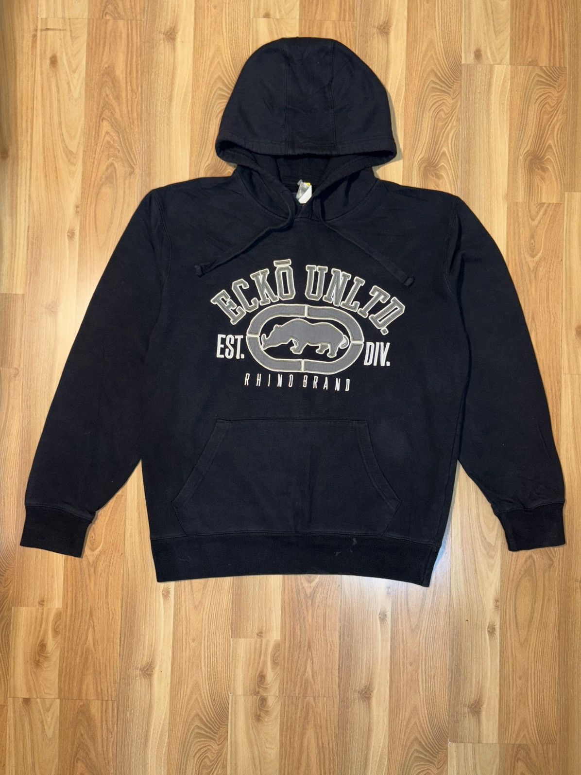 Ecko Unltd. Y2K x streetwear x ecko unltd x skater Black hoodie Size US L / EU 52-54 / 3 - 1 Thumbnail