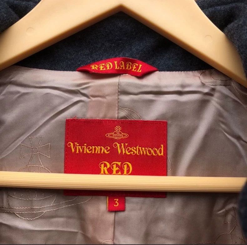 Vivienne Westwood Vivienne Westwood Gray old money silhouette coat Size M / US 6-8 / IT 42-44 - 2 Thumbnail