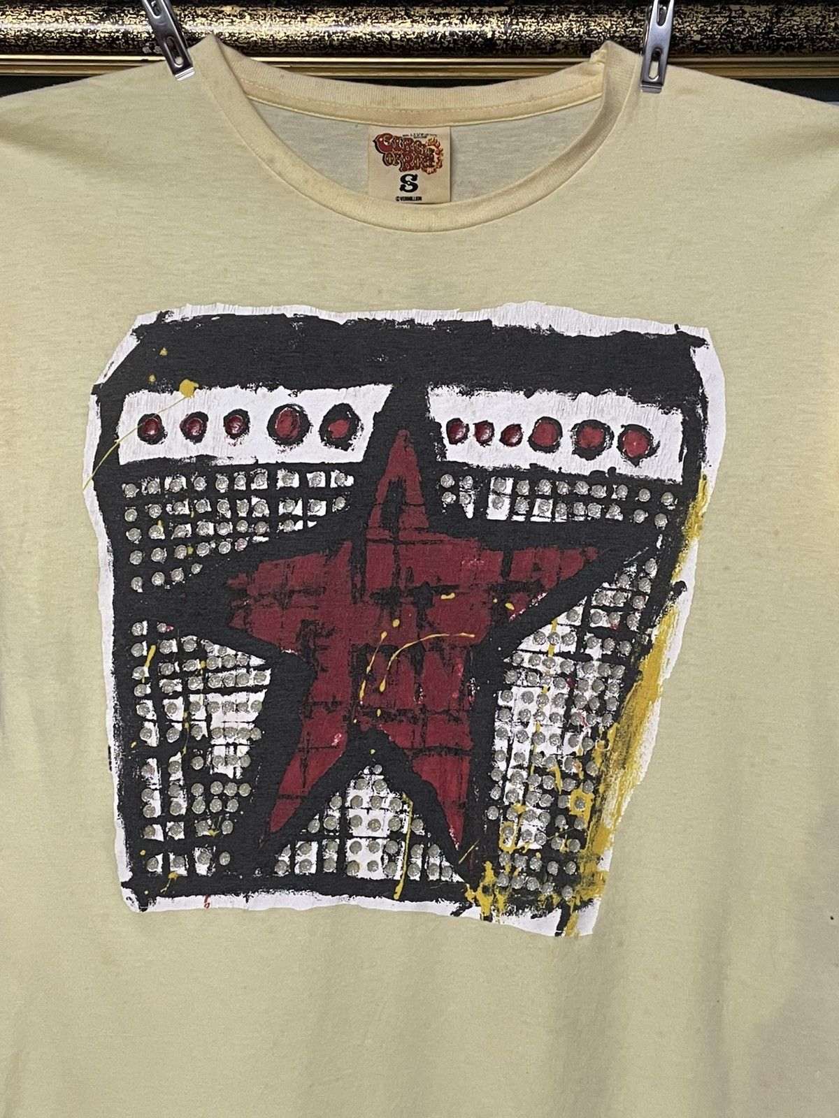 Japanese Brand Vintage Japan Designer Circle Of Rock Trash Start Tshirt Size US S / EU 44-46 / 1 - 3 Thumbnail