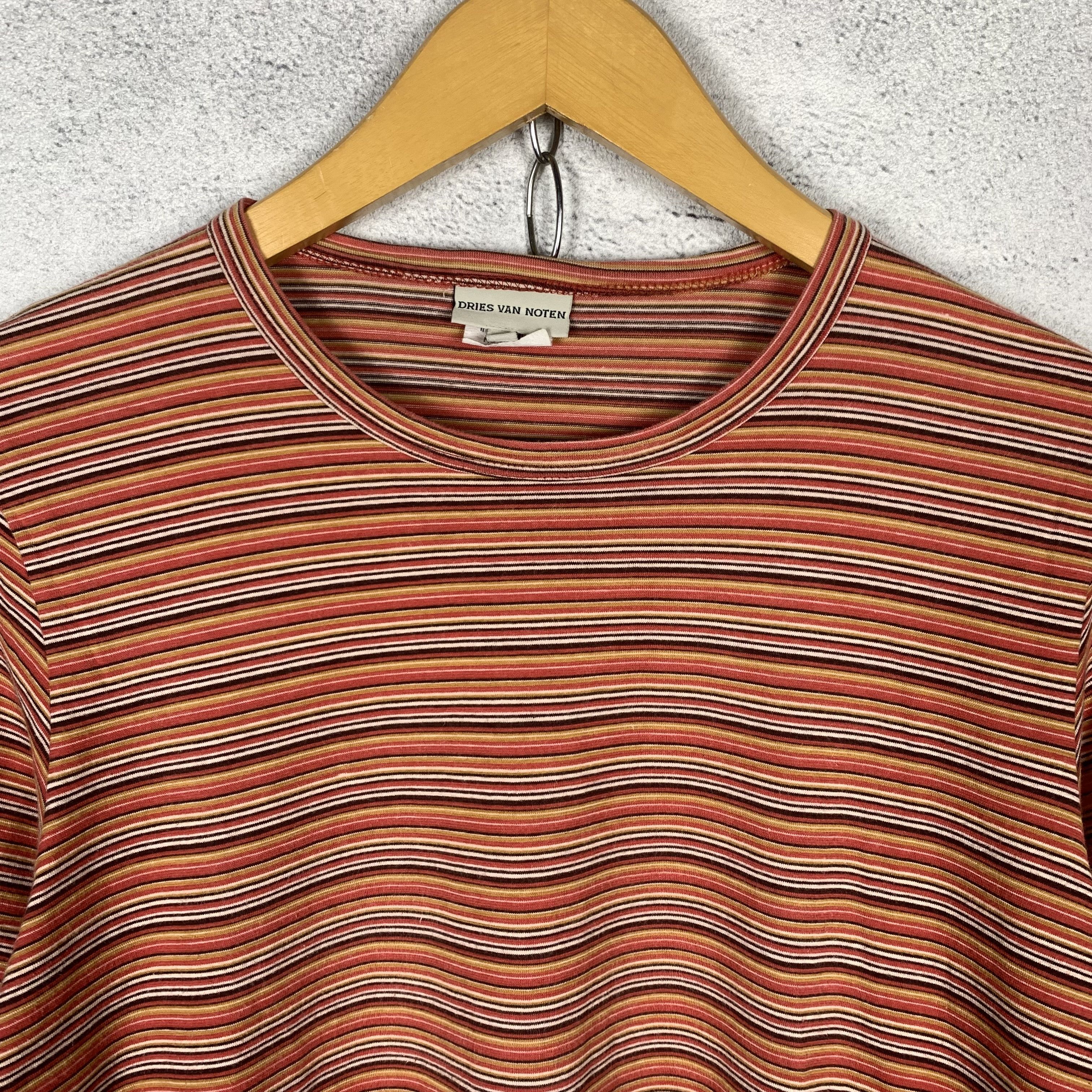 Dries Van Noten Dries Van Noten Stripe Tshirt Size L / US 10 / IT 46 - 3 Thumbnail