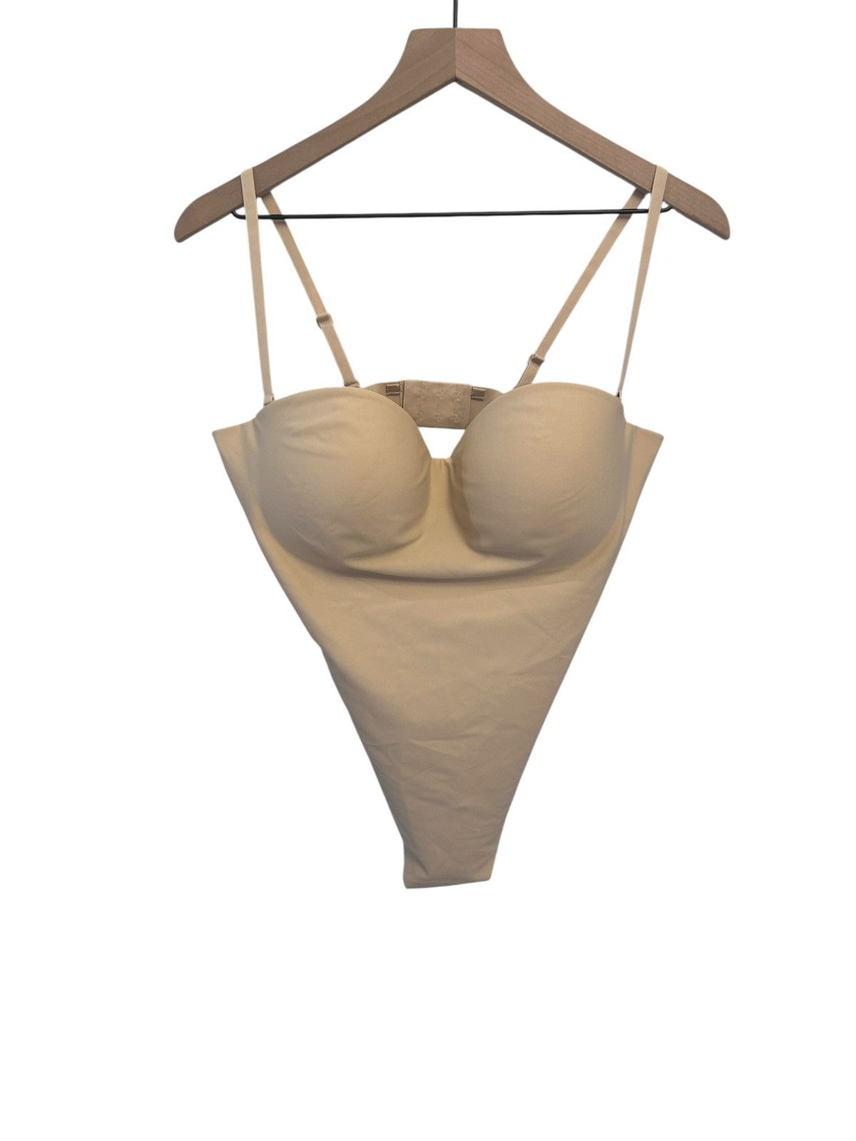 SKIMS Skims Body Molded Underwire Bodysuit Sand Large NWT Size L / US 10 / IT 46 - 1 Thumbnail