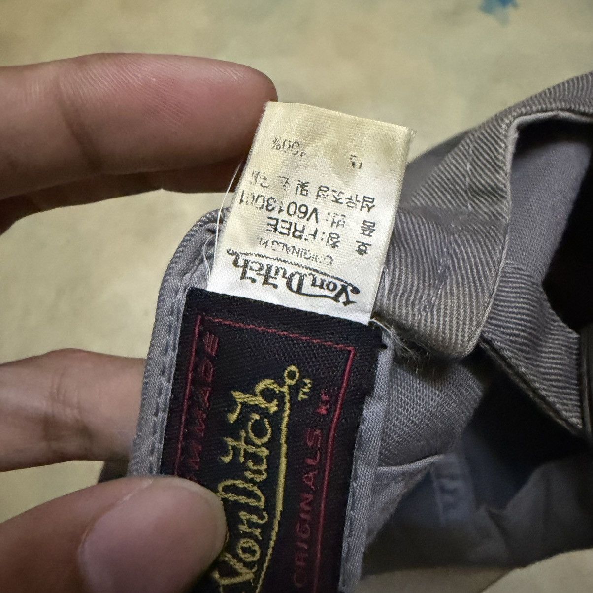 Von Dutch Von Dutch Cap Hap Distressed Style Size ONE SIZE - 5 Thumbnail