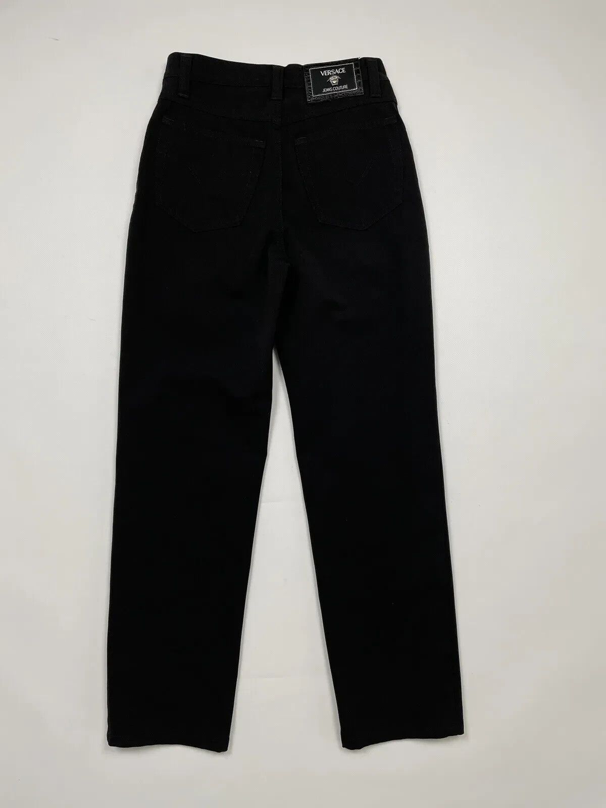 Versace Jeans Couture Vintage 1990s Versace Jeans Couture Womens Pants Logo Size 28" / US 6 / IT 42 - 5 Thumbnail