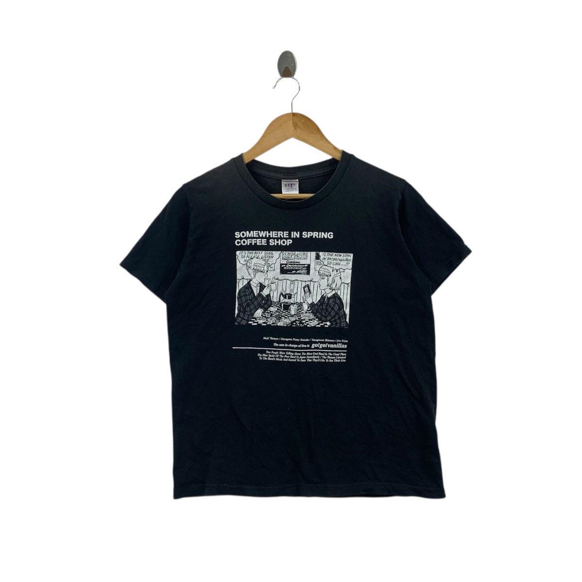 Band Tees GO GO VANILLAS Japan Band Coffee Shop Tee Shirt Top Album Size US M / EU 48-50 / 2 - 1 Thumbnail