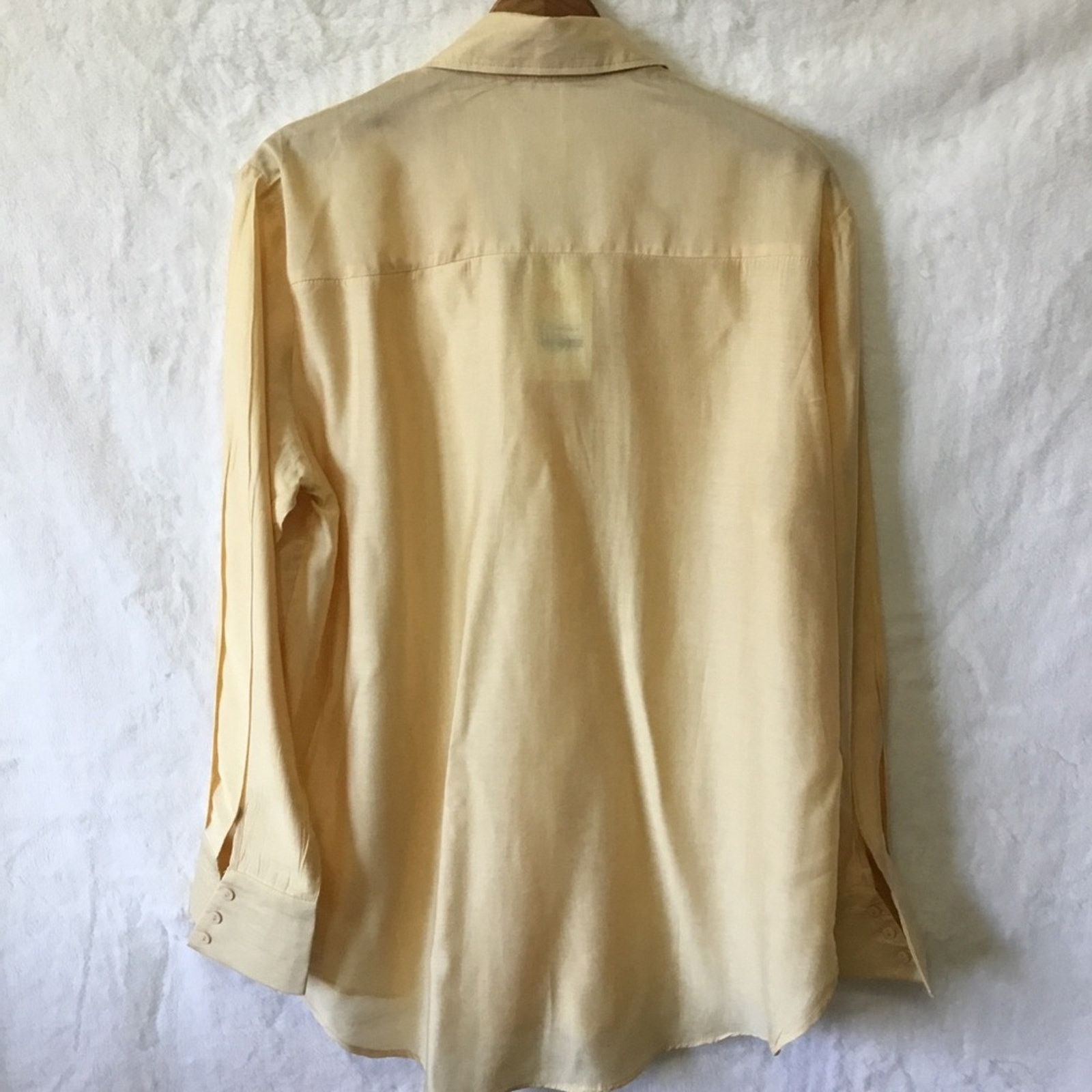 Other With.It Yellow Long-Sleeve Button Shirt Size ONE SIZE - 10 Thumbnail