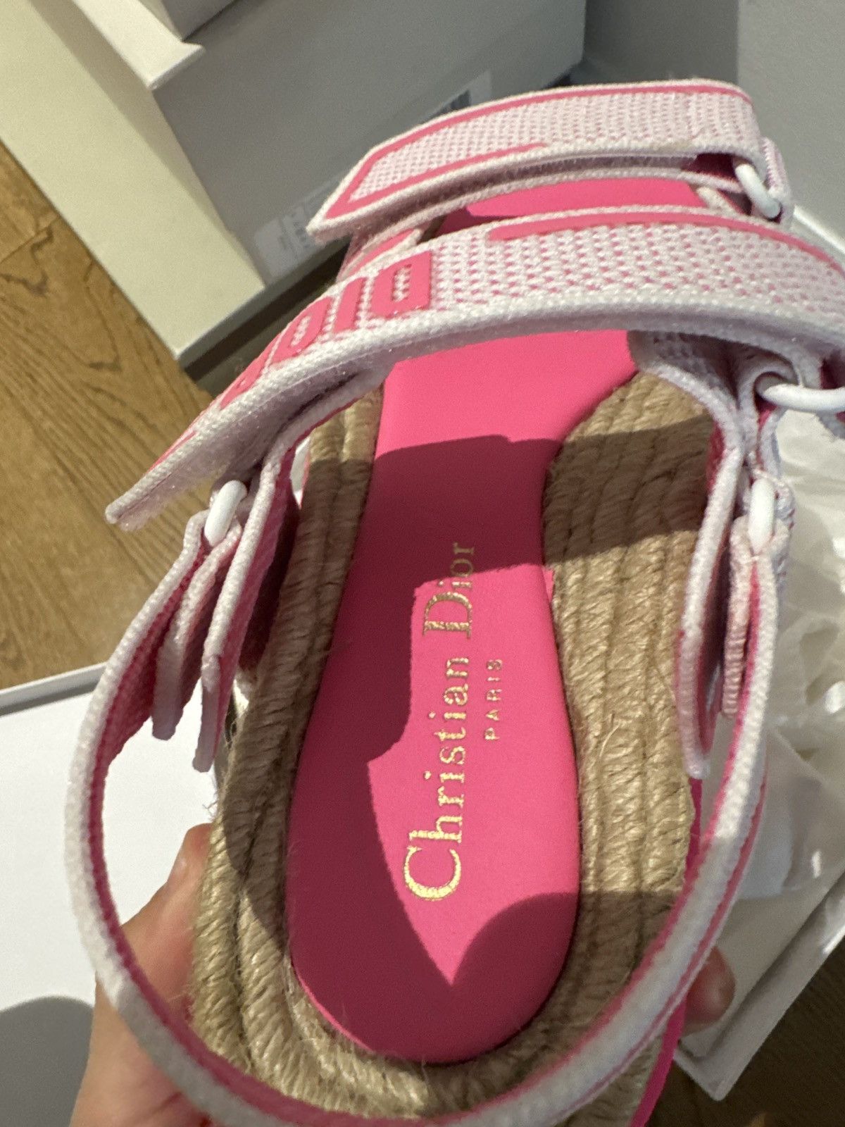 Dior Dior mesh sandal Size US 7.5 / IT 37.5 - 9 Thumbnail