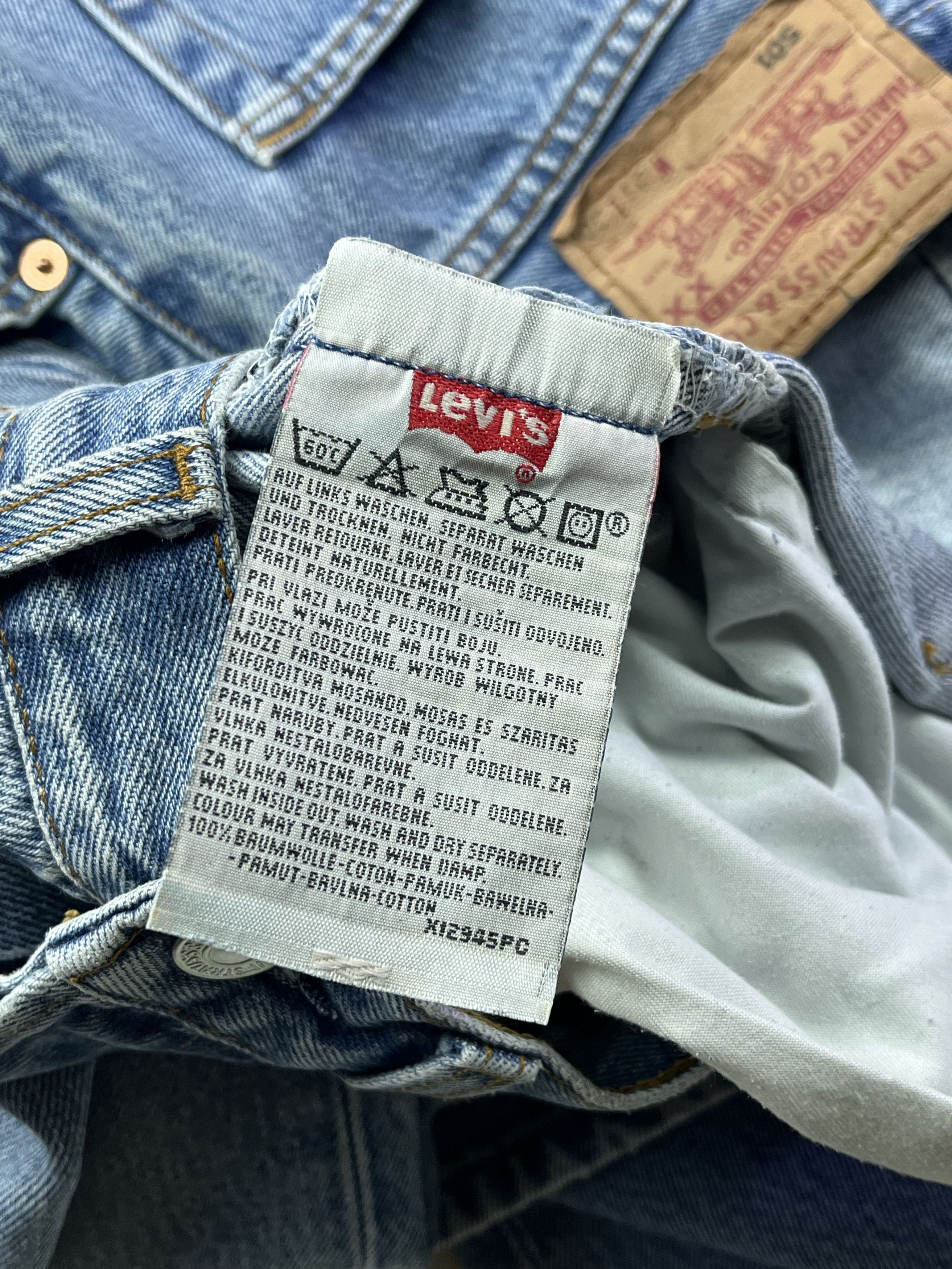 Levi's × Vintage Vintage Levis 501 Jeans Size US 30 / EU 46 - 3 Thumbnail