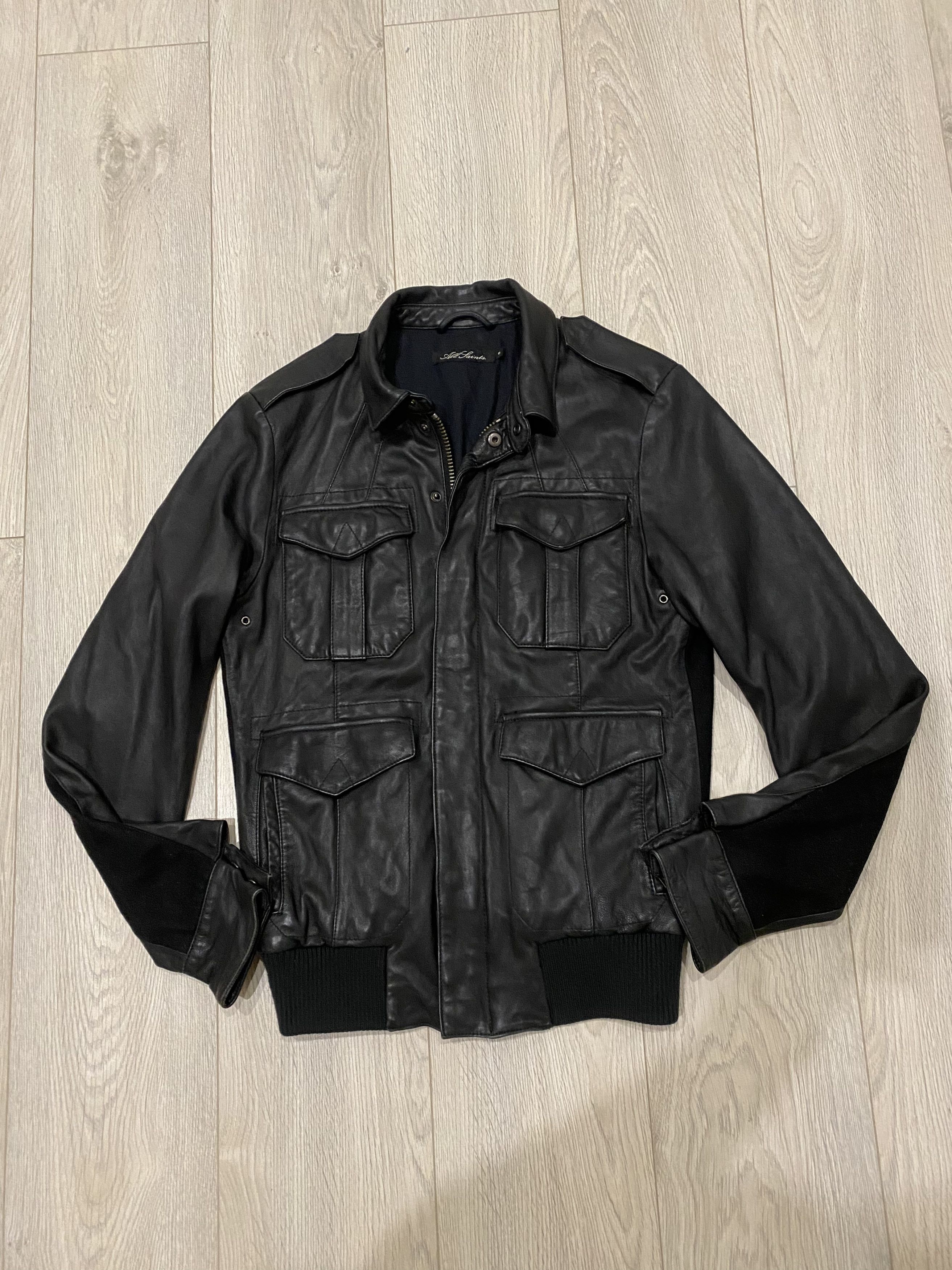 Allsaints Allsaints Biker Style Leather Jacket Size US S / EU 44-46 / 1 - 3 Thumbnail