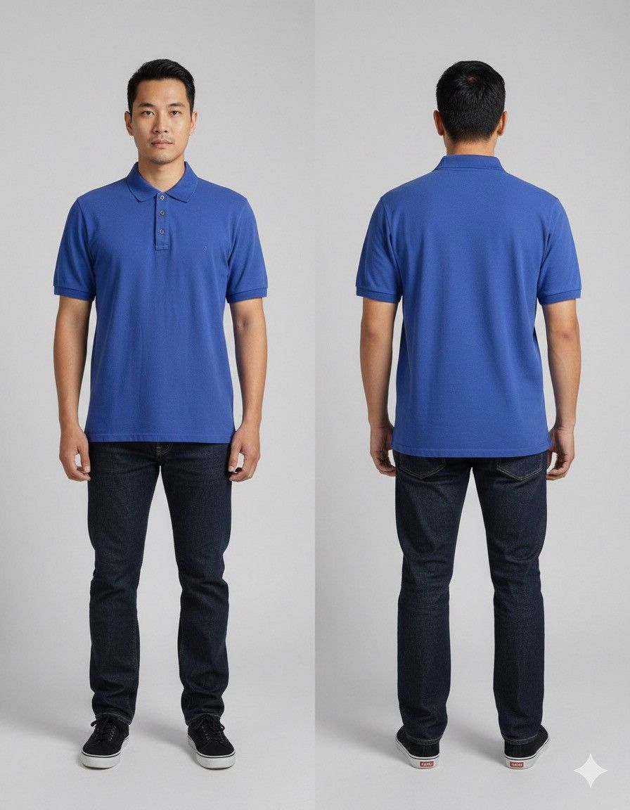 Yves Saint Laurent 🔥Vintage Yves Saint Laurent Pour Homme Polo Size US M / EU 48-50 / 2 - 2 Thumbnail
