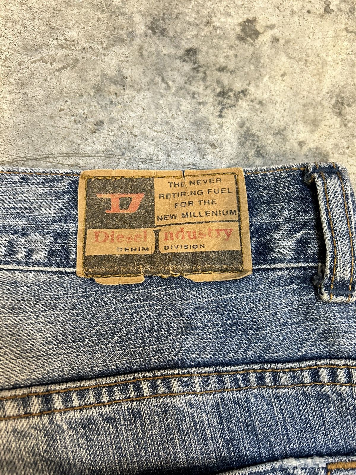 Diesel Diesel Straight Cut Vintage Jeans Denim Size US 36 / EU 52 - 20 Thumbnail
