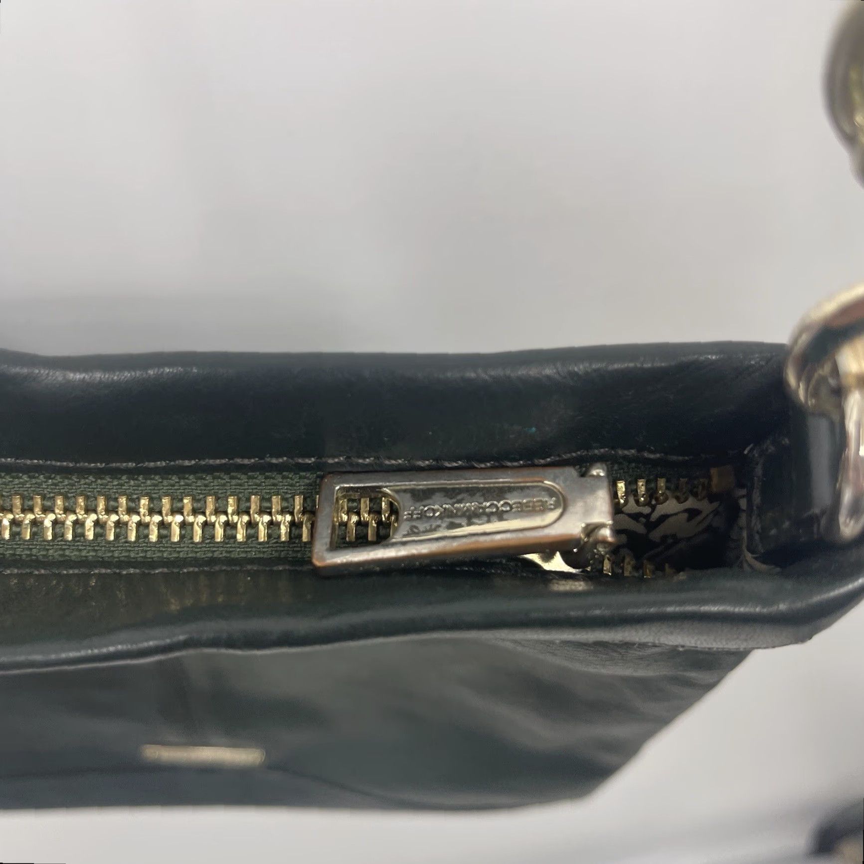 Rebecca Minkoff VINTAGE Rebecca Minkoff Sawyer M.A.B. Purse Crossbody Bag Green Small Women's Leather Bag "M.A.B." Pouch Zip Quiet Lux Size S / US 4 / IT 40 - 4 Thumbnail