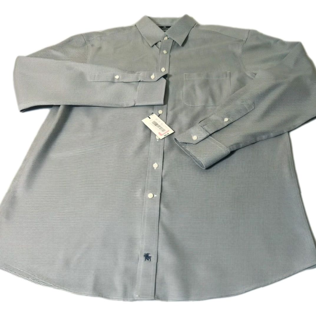 hart schaffner marx dress shirts Vintage Shirt - Size 16.5-32/33 - Original Tags/packaging Pattern/Pattern Hart Schaffner Marx Dress Shirt