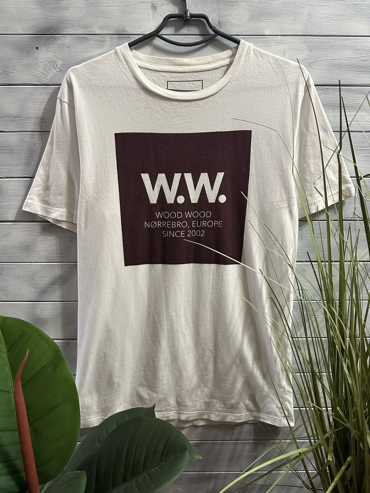 Wood Wood Rare Luxury T-Shirt Wood Wood Norrebro, Europe 2002 Size US S / EU 44-46 / 1 - 1 Thumbnail