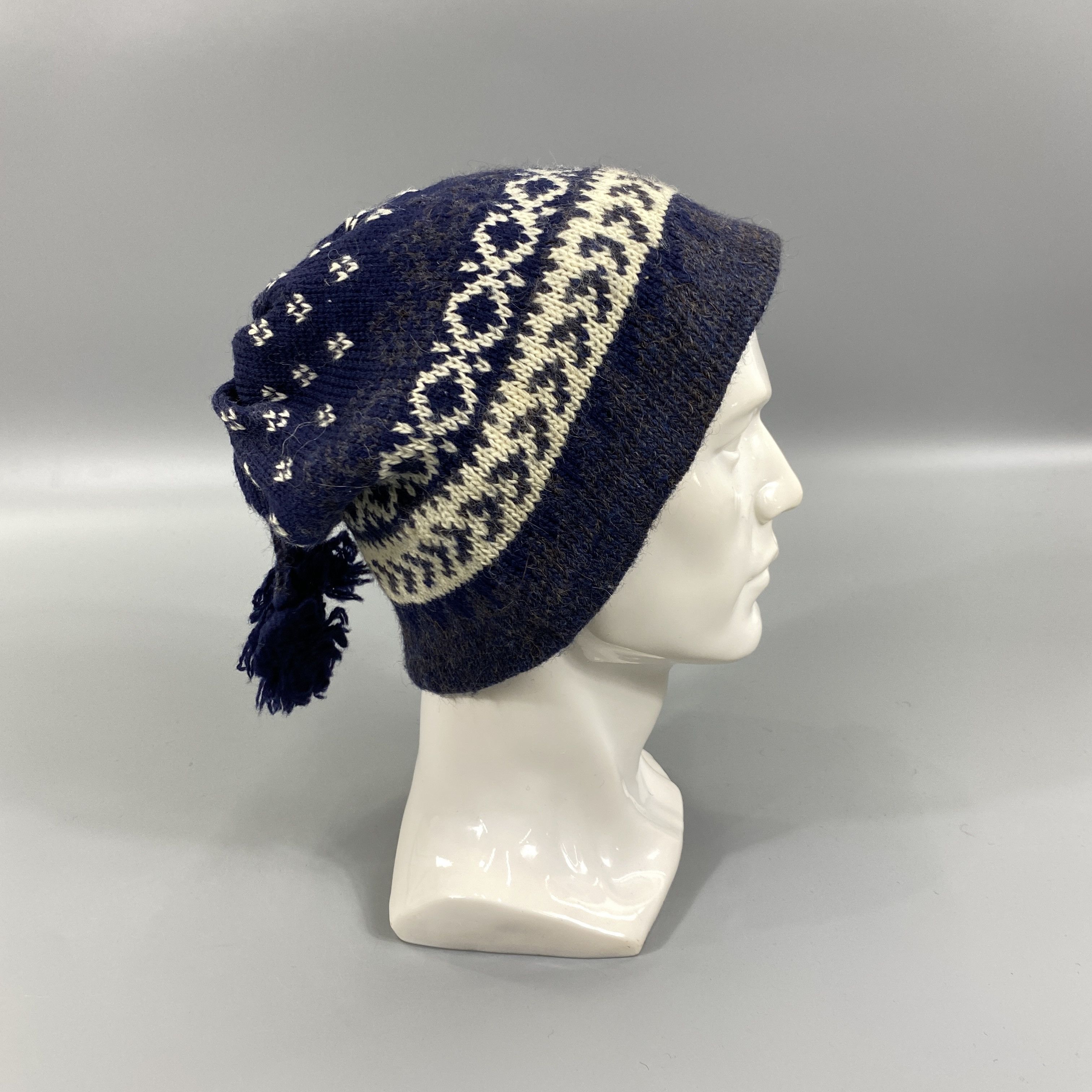 Japanese Brand Snow Cap Beanie Hat With Pom Pom -BN1008 Size ONE SIZE - 2 Thumbnail
