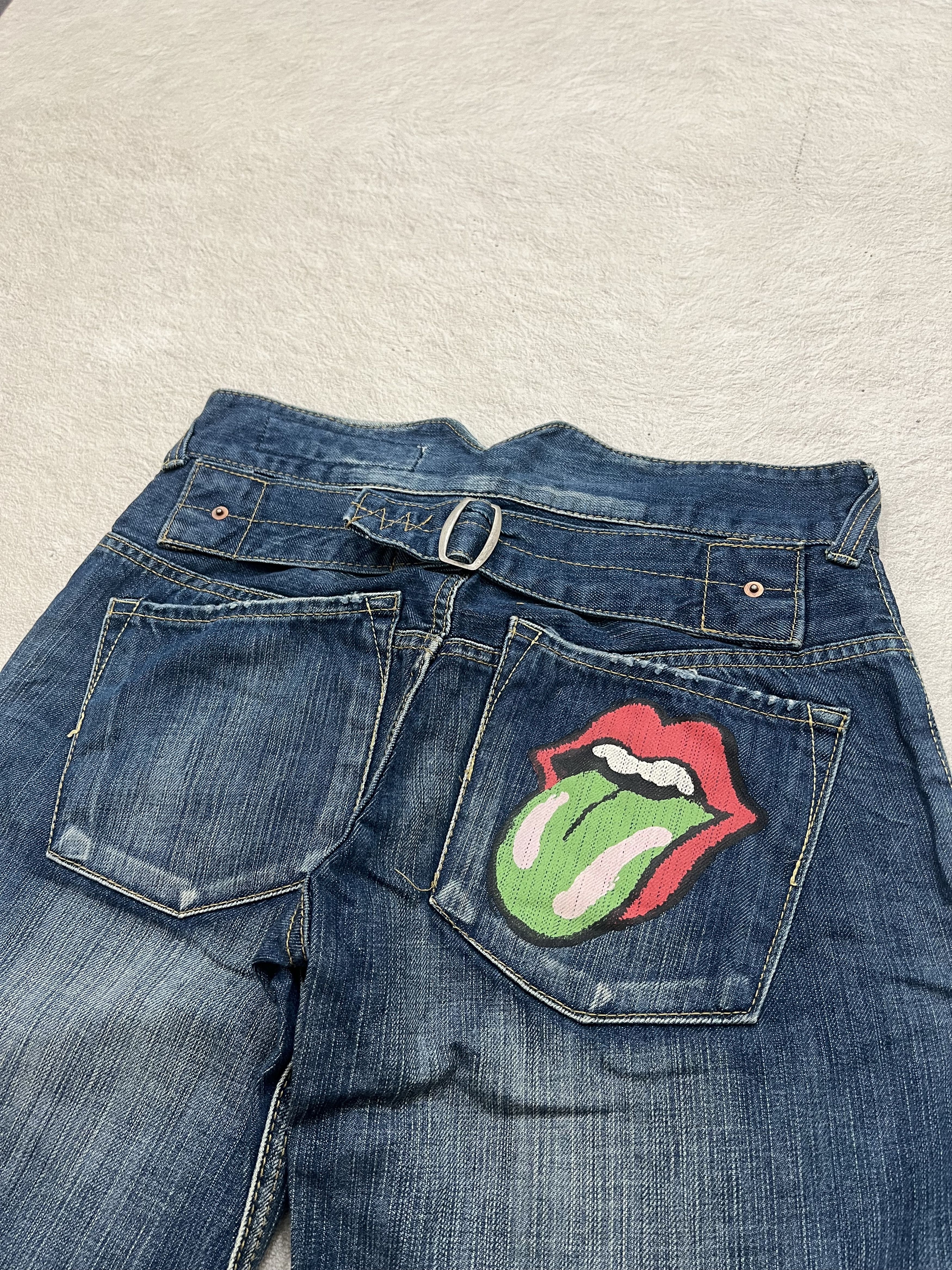 Japanese Brand 2000s Archival Hysteric Bootcut Buckle Jeans y2k Lgb Ifsix Size US 29 - 3 Thumbnail